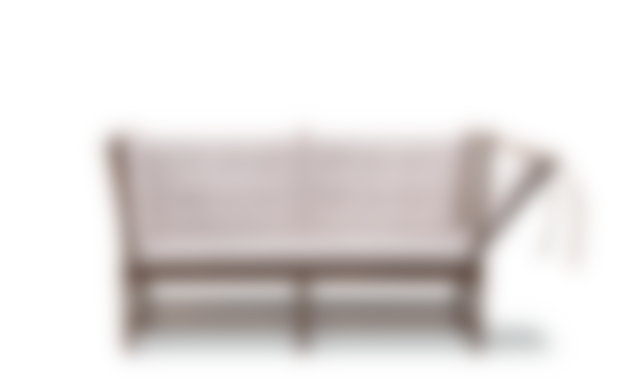 Spoke-Back Sofa - Steelcut Beat 215 / Beech Chestnut Brown