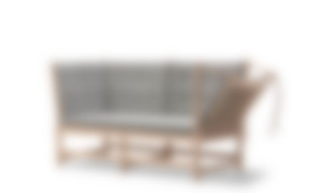 Spoke-Back Sofa - Steelcut Trio 124 / Beech soap