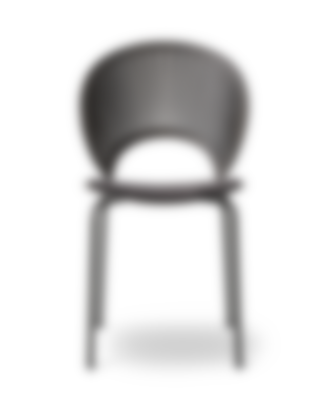 Trinidad Chair - Leather Harald 192 / Ash black lacquered / Black frame