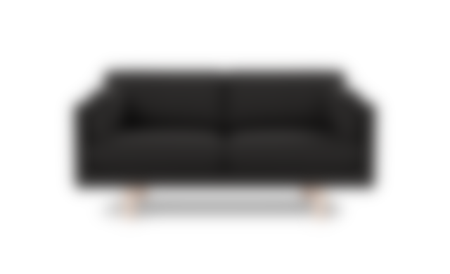 Erik Jørgensen - EJ220 Sofa 2-pers, 76 cm puder