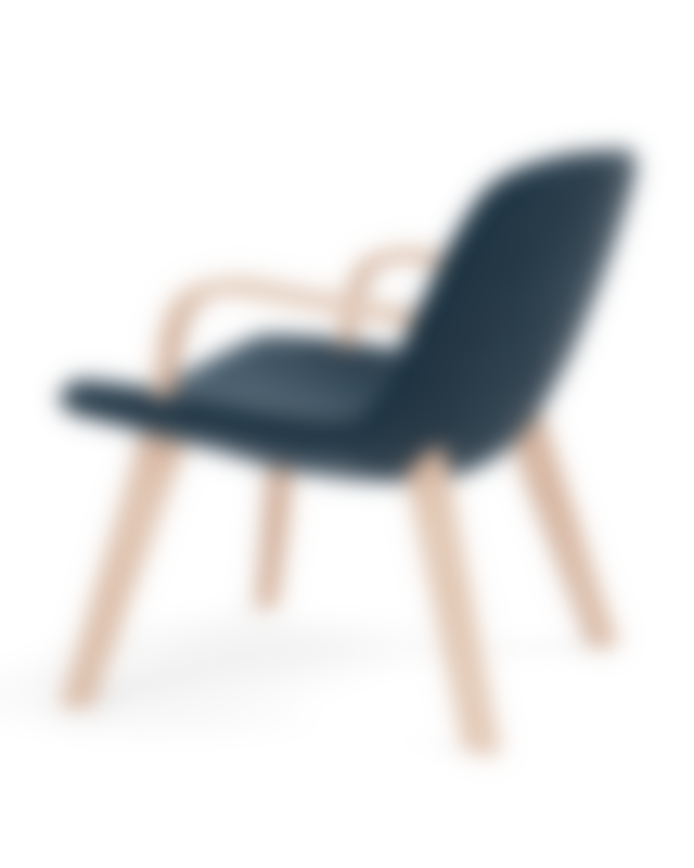 Foersom & Hiort-Lorenzen - Eyes Lounge Wood base Armchair