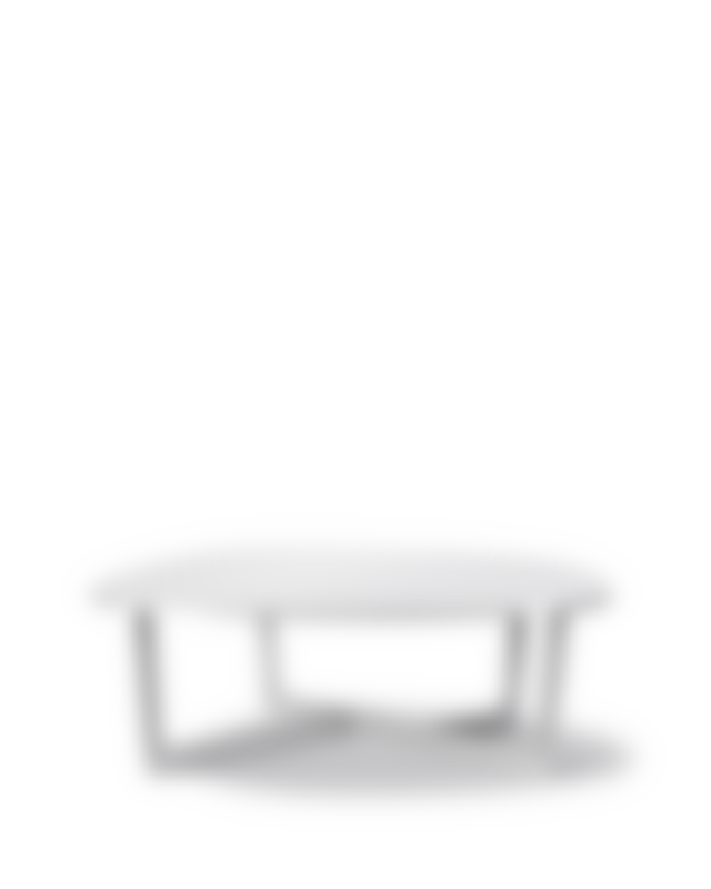 Insula Table - Brushed aluminium, clear matt powder coating