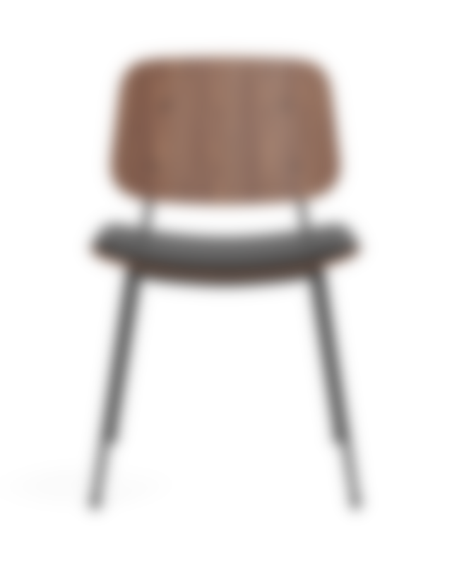 Børge Mogensen - Søborg Metal Base Seat upholstered