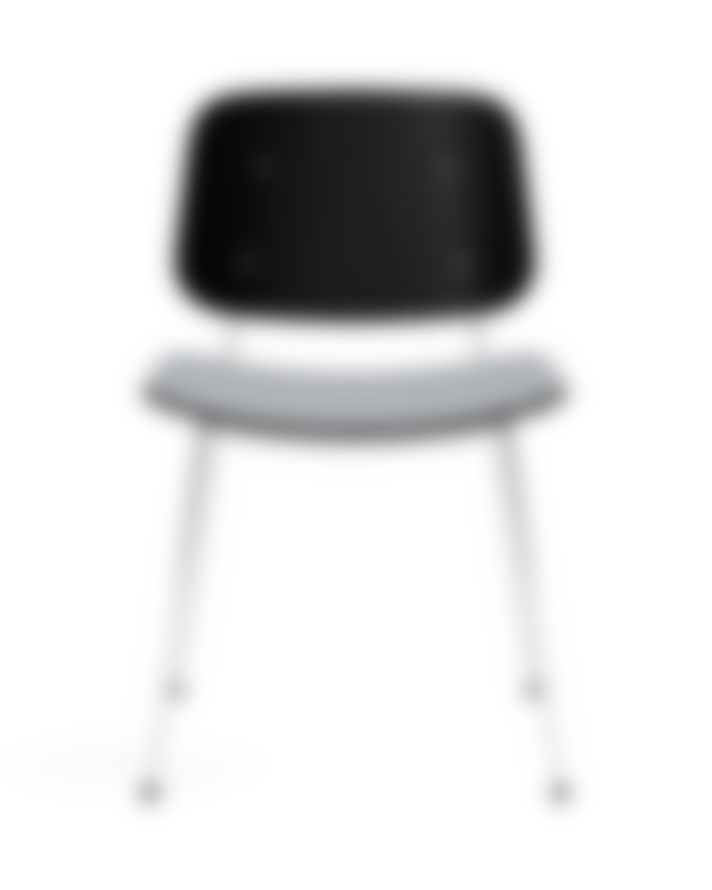 Børge Mogensen - Søborg Metal Base Seat upholstered