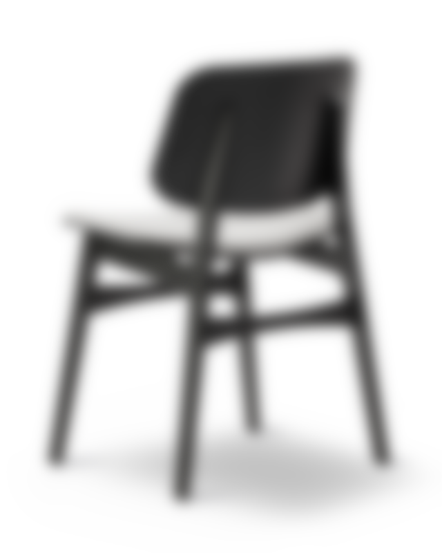 Børge Mogensen - Søborg Wood Base Front upholstered