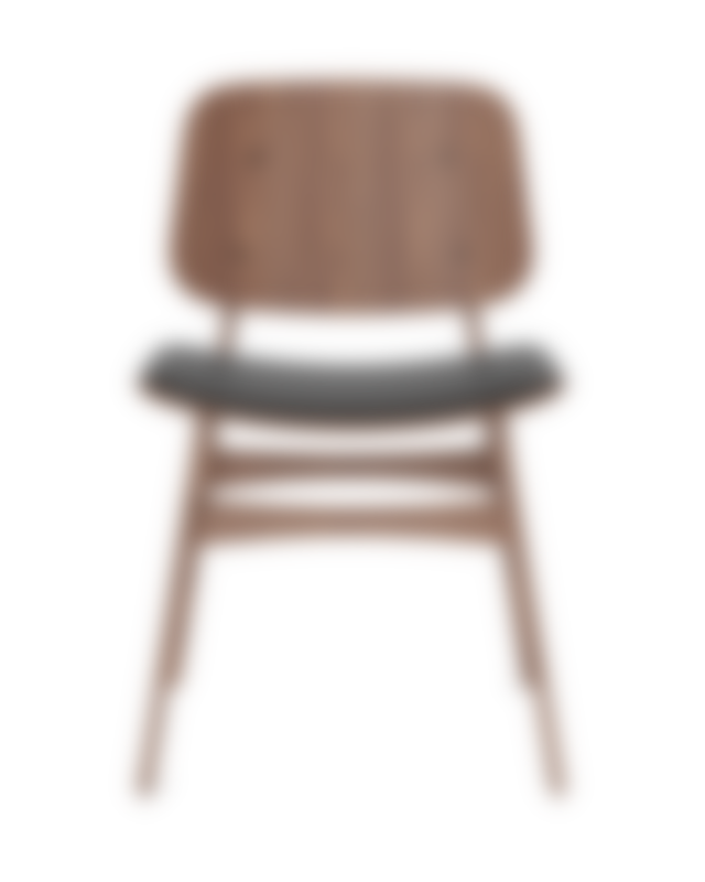 Børge Mogensen - Søborg Wood Base Seat upholstered