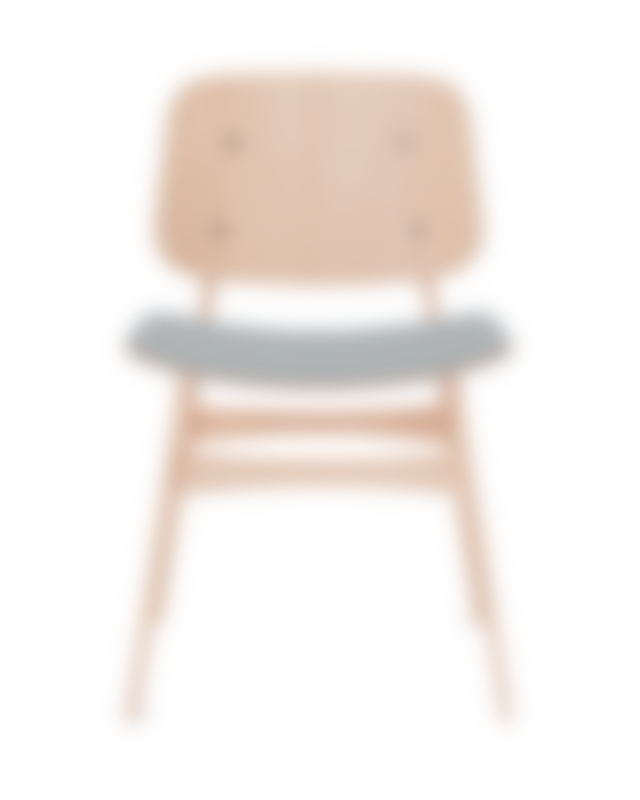 Børge Mogensen - Søborg Wood Base Seat upholstered