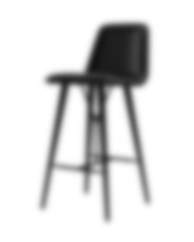 Space Copenhagen - Spine Wood Base Barstool