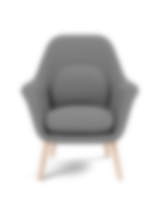 Space Copenhagen - Swoon Lounge Petit Wood base