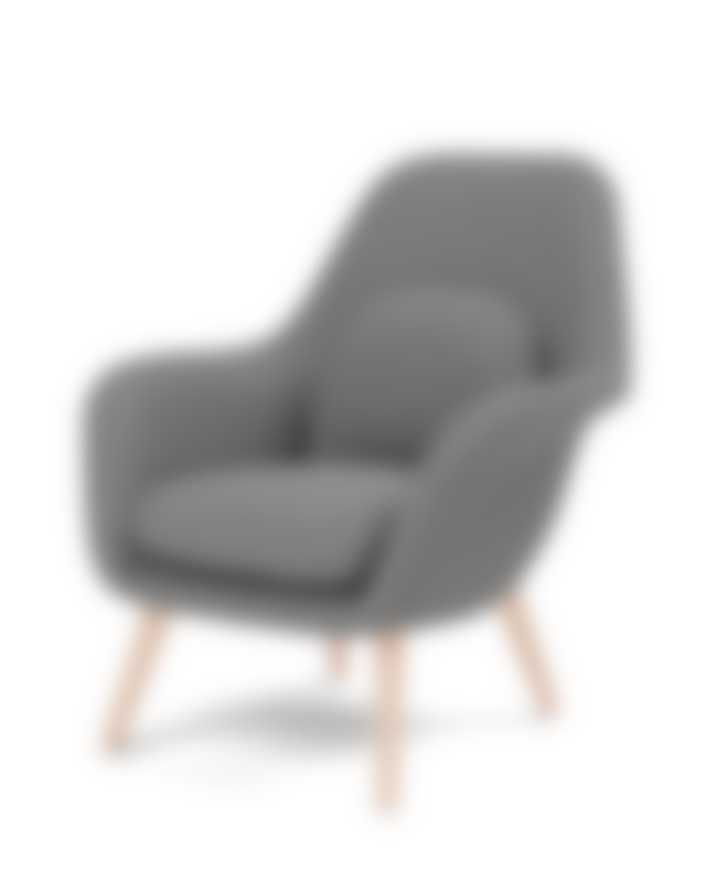 Space Copenhagen - Swoon Lounge Petit Wood base