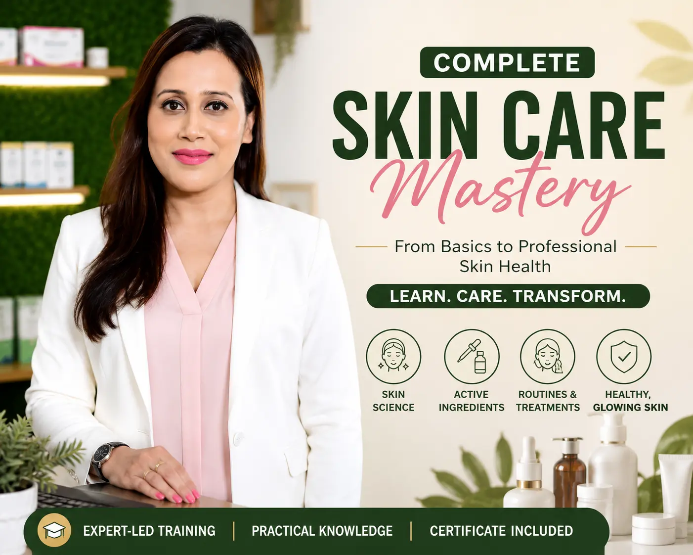 Complete Skin Care Mastery: From Basics to Professional Skin Health