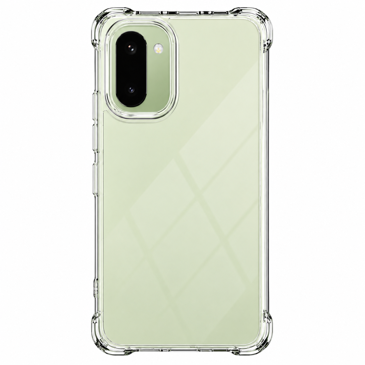 TrendyShield OnePlus 15R Back Cover | Transparent Shockproof Case | 360° Bumper Protection | Camera & Screen Raised Edge (Clear) view 1