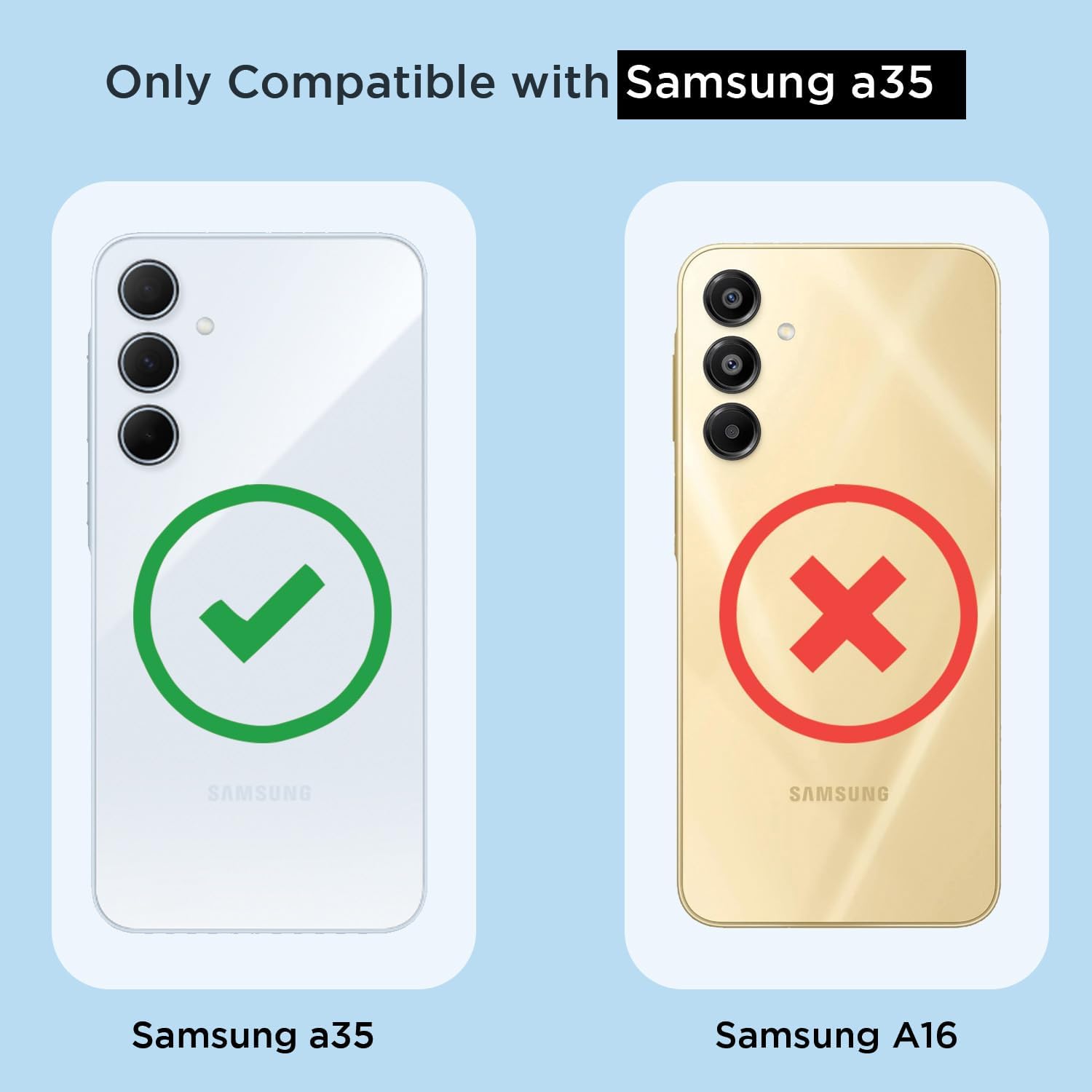 TrendyShield Samsung Galaxy A35 Back Cover | Transparent Shockproof Case | 360° Bumper Protection | Raised Camera Guard (Clear) view 8