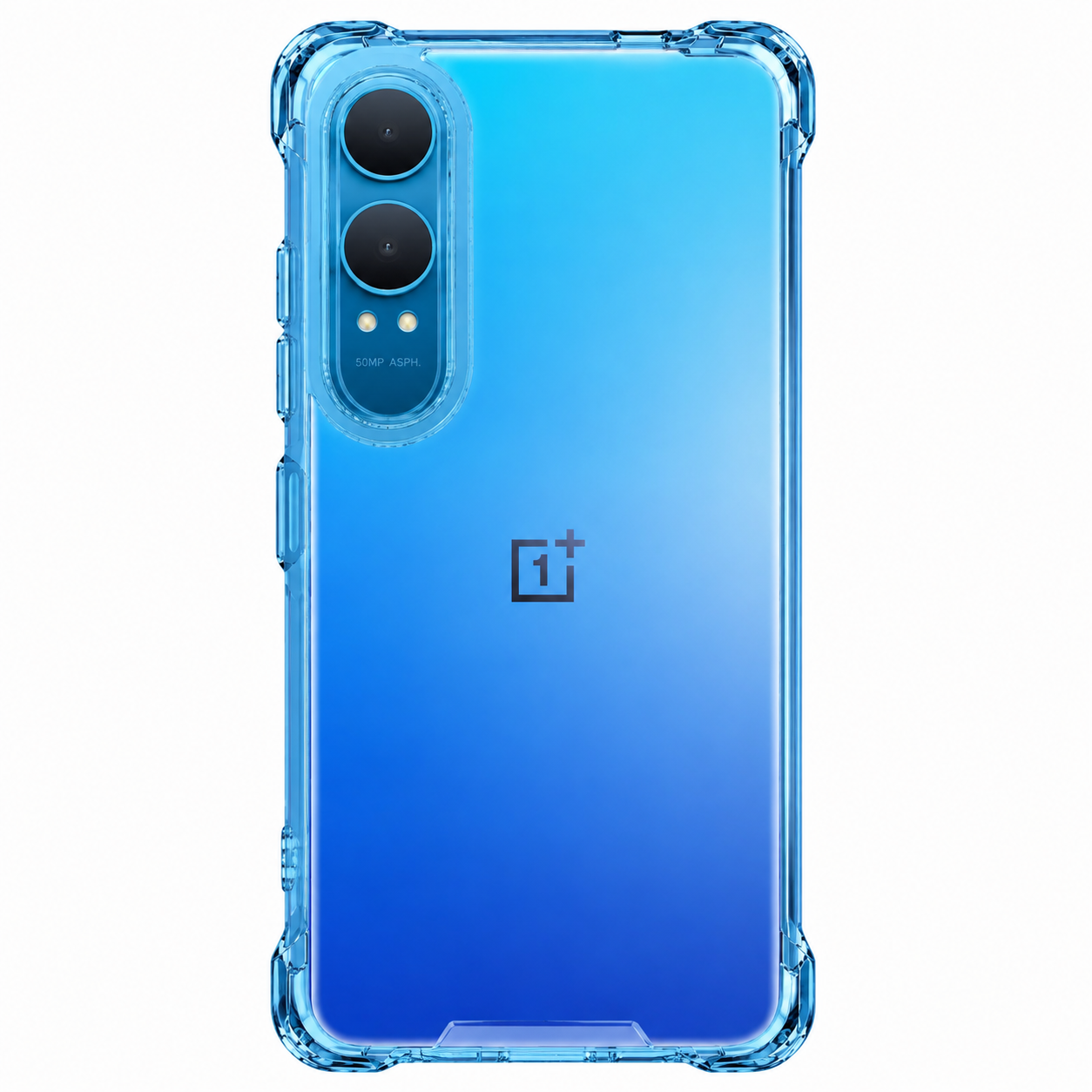 TrendyShield OnePlus Nord CE4 Lite Back Cover | Transparent Shockproof Case | 360° Bumper Protection | Raised Camera Guard (Clear)