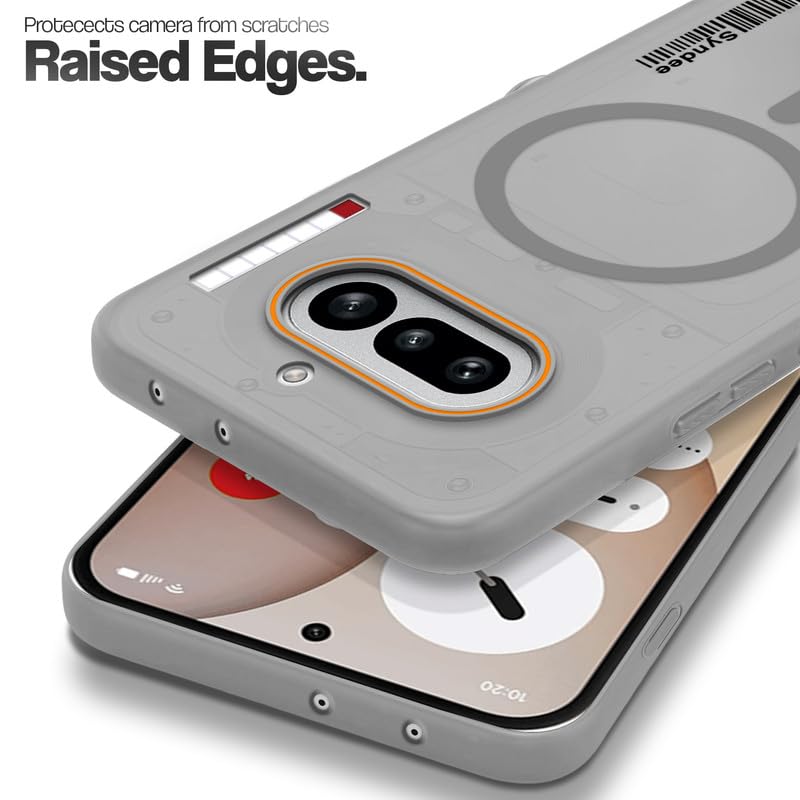 TrendyShield Nothing Phone 4a Back Cover | Transparent Matte Case | Lifetime Anti-Yellow Protection | Raised Camera Guard (Matte) view 6