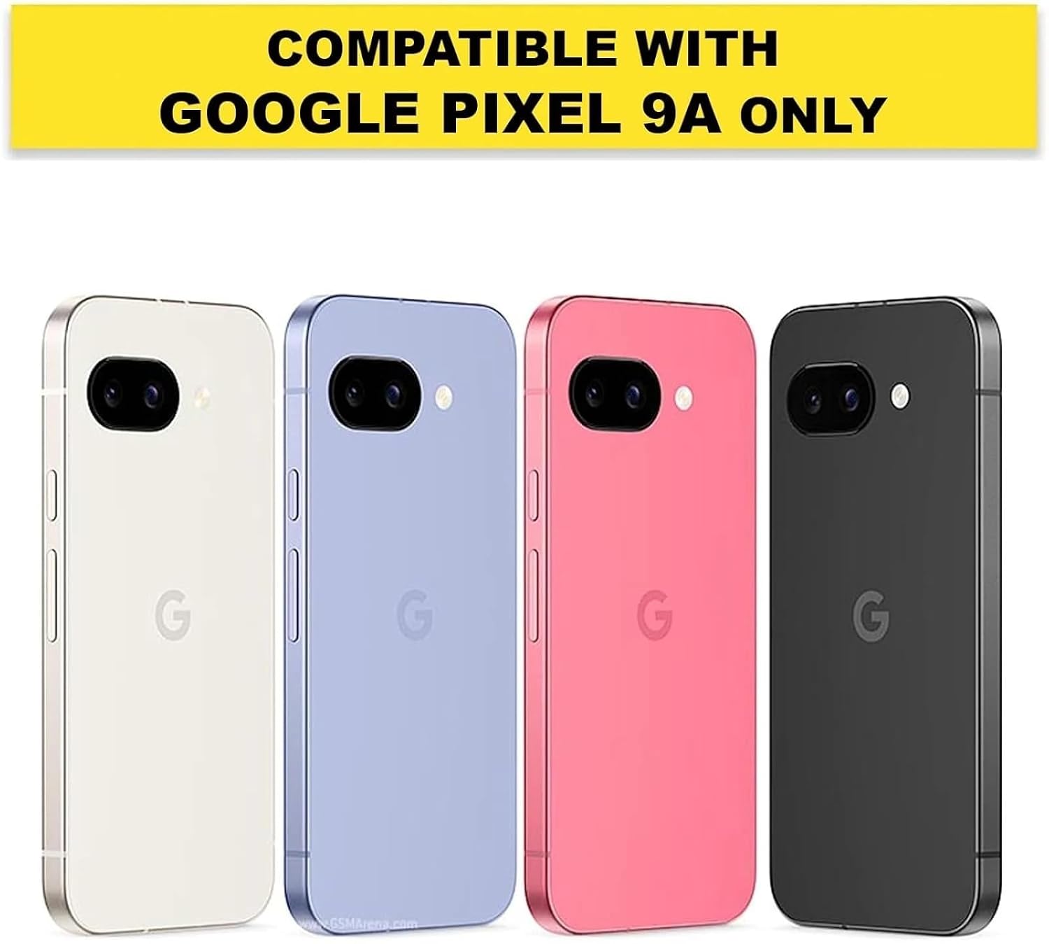 TrendyShield Google Pixel 9a Transparent Back Cover | Crystal Clear Slim Case | Shockproof Bumper | Camera Protection view 6