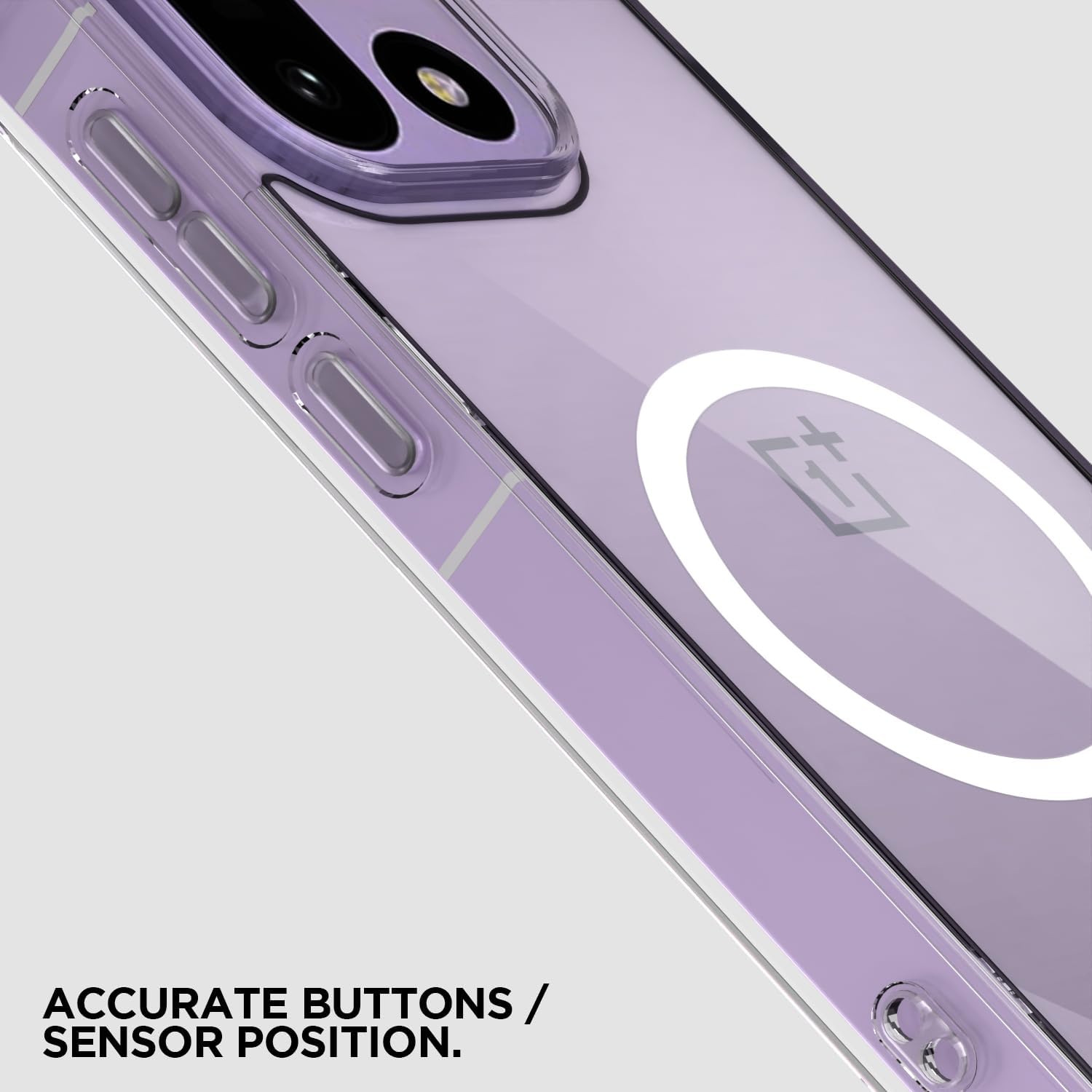 TrendyShield OnePlus 15 Back Cover | Transparent MagSafe Case | Shockproof 360° Bumper | Raised Camera Guard view 5