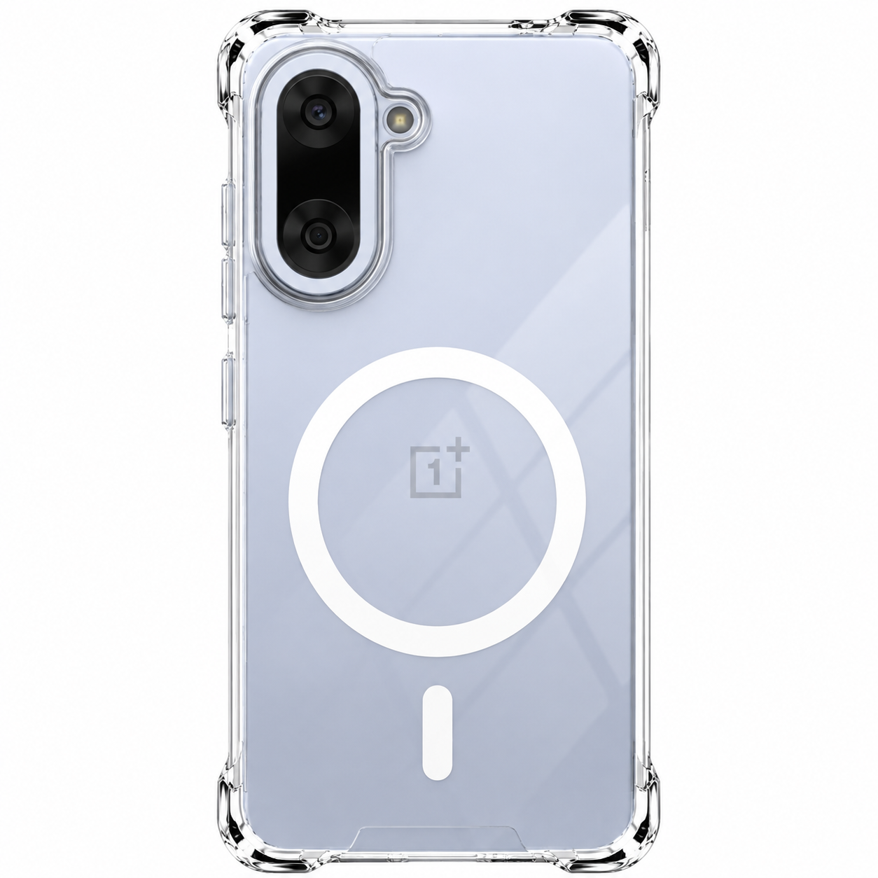 TrendyShield OnePlus Nord CE5 Back Cover | Transparent MagSafe Case | Shockproof 360° Bumper | Raised Camera Guard
