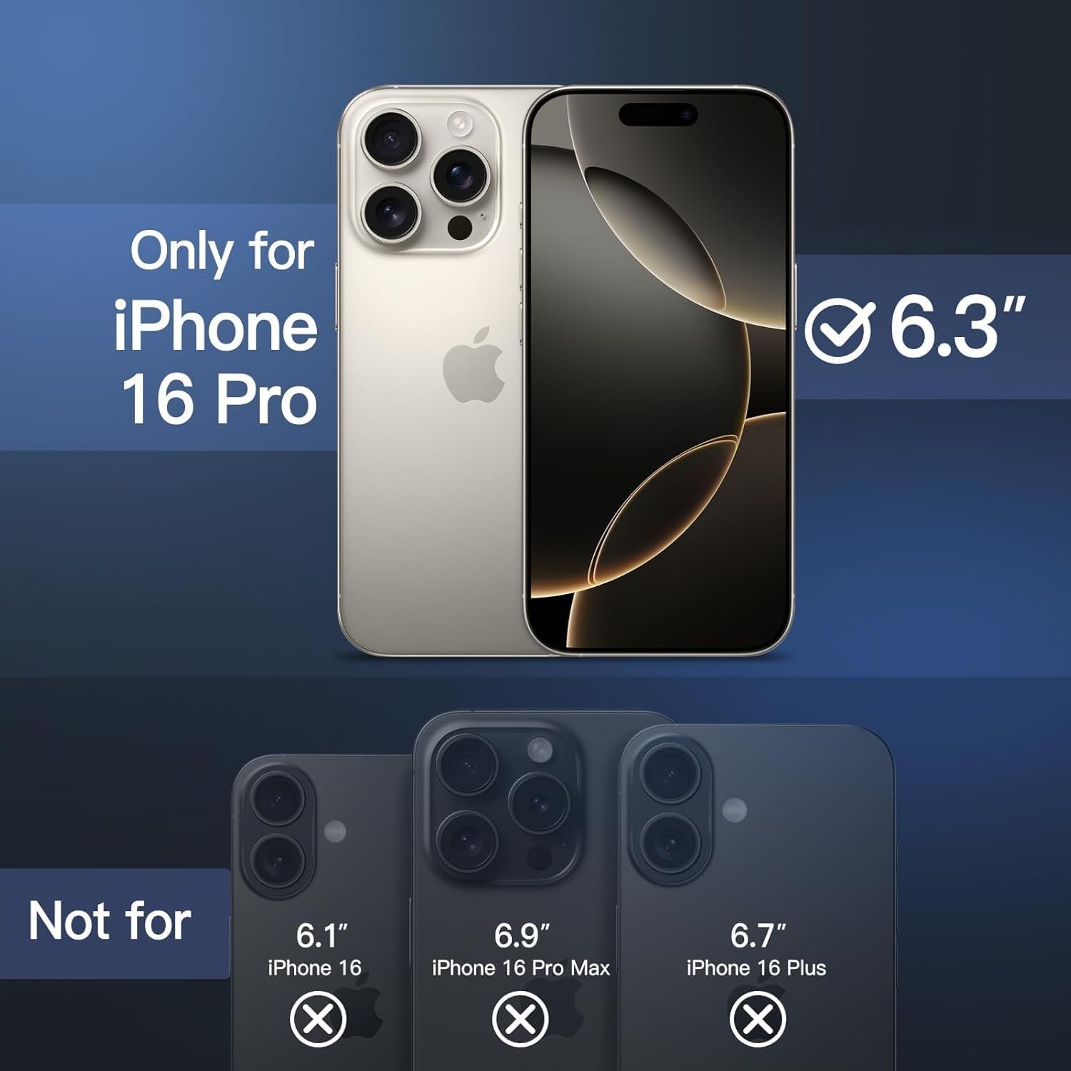 TrendyShield iPhone 16 Pro Back Cover | Transparent MagSafe Case | Shockproof 360° Bumper | Raised Camera Guard view 7