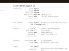 2001 Subrau Subrau Wrx Sti - image 9