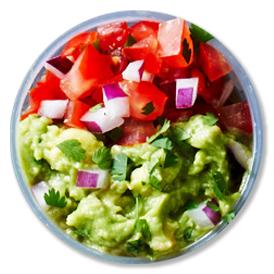 Top-down image of Chips & Guac