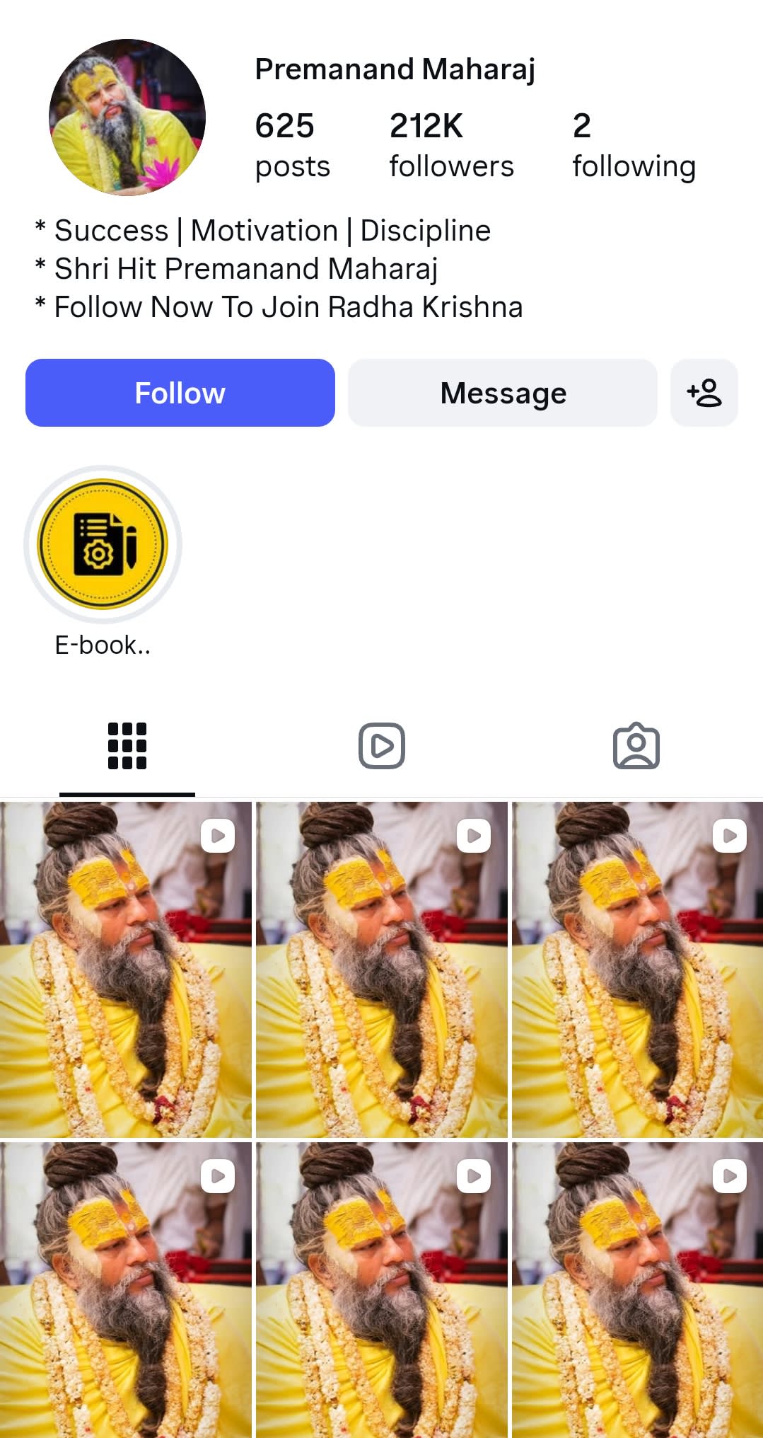 1000+ Viral Premanand Maharaj Ji Reels for Instant Social Growth — Instagram growth screenshot 2