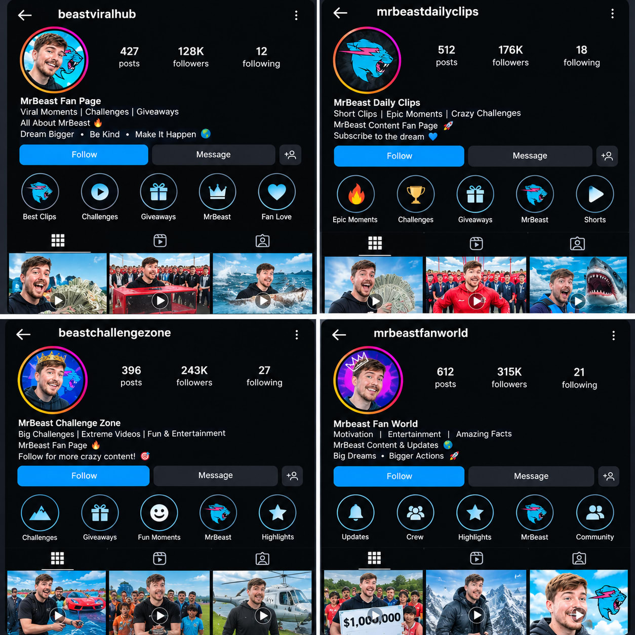 2500+ Copyright-Free Mr. Beast Hindi Viral Clips for Reels — Instagram growth screenshot 1
