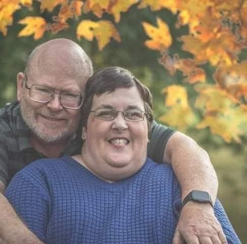 Allyson with her husband