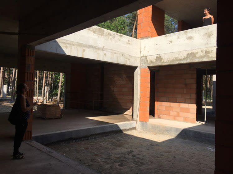 Zdjęcie projekty dom w lesie