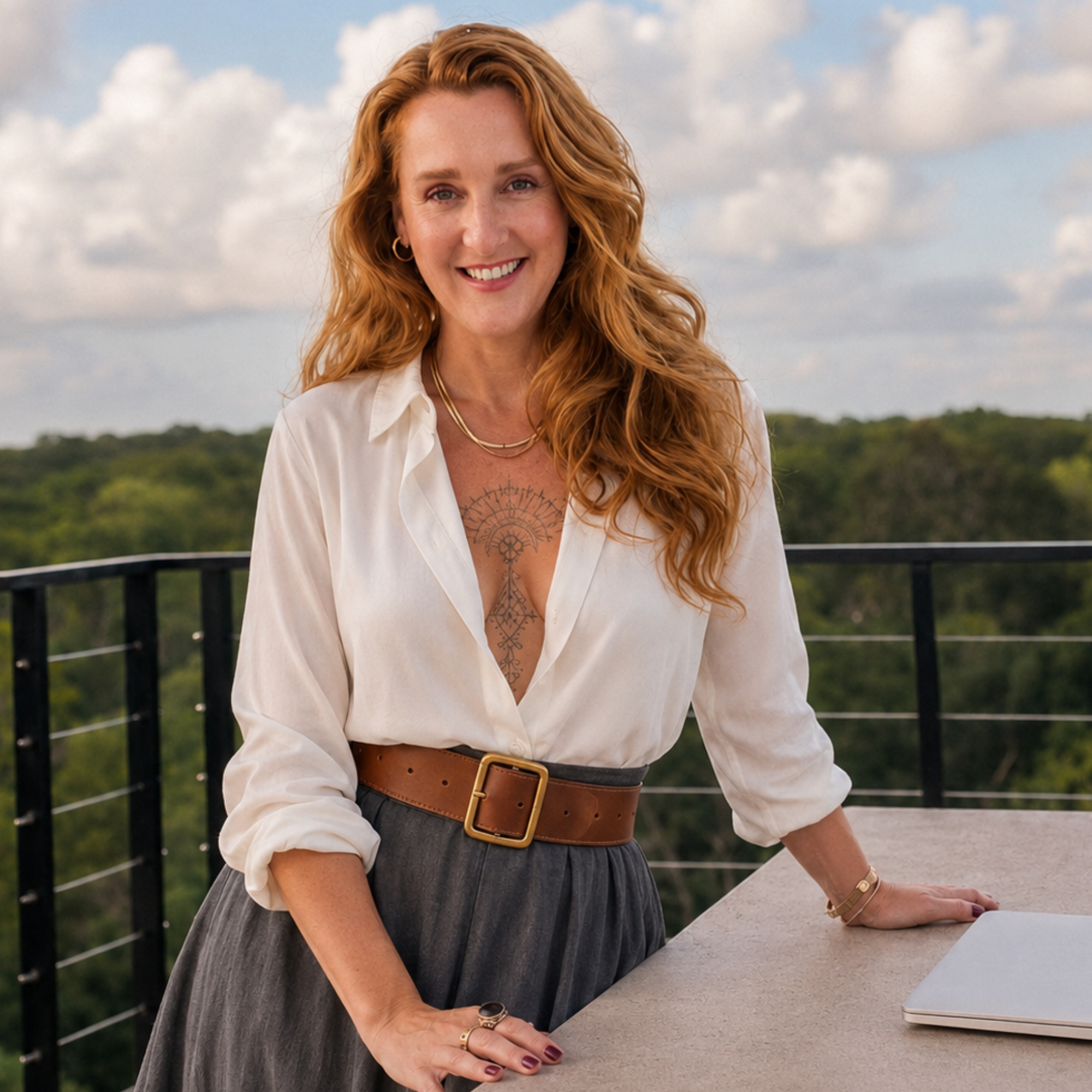 Portrait of author Emily Bauman