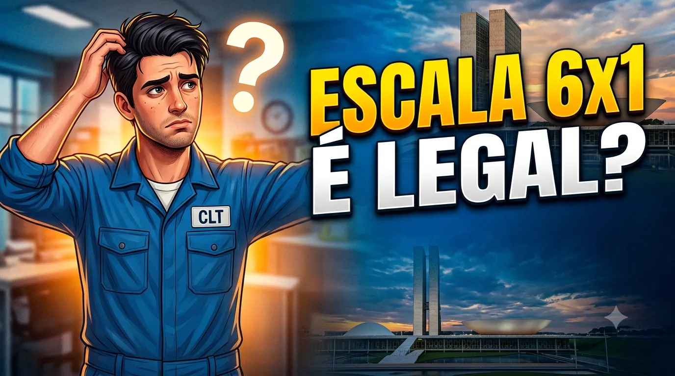 Calendário de um mês com seis dias de trabalho marcados e uma única folga por semana