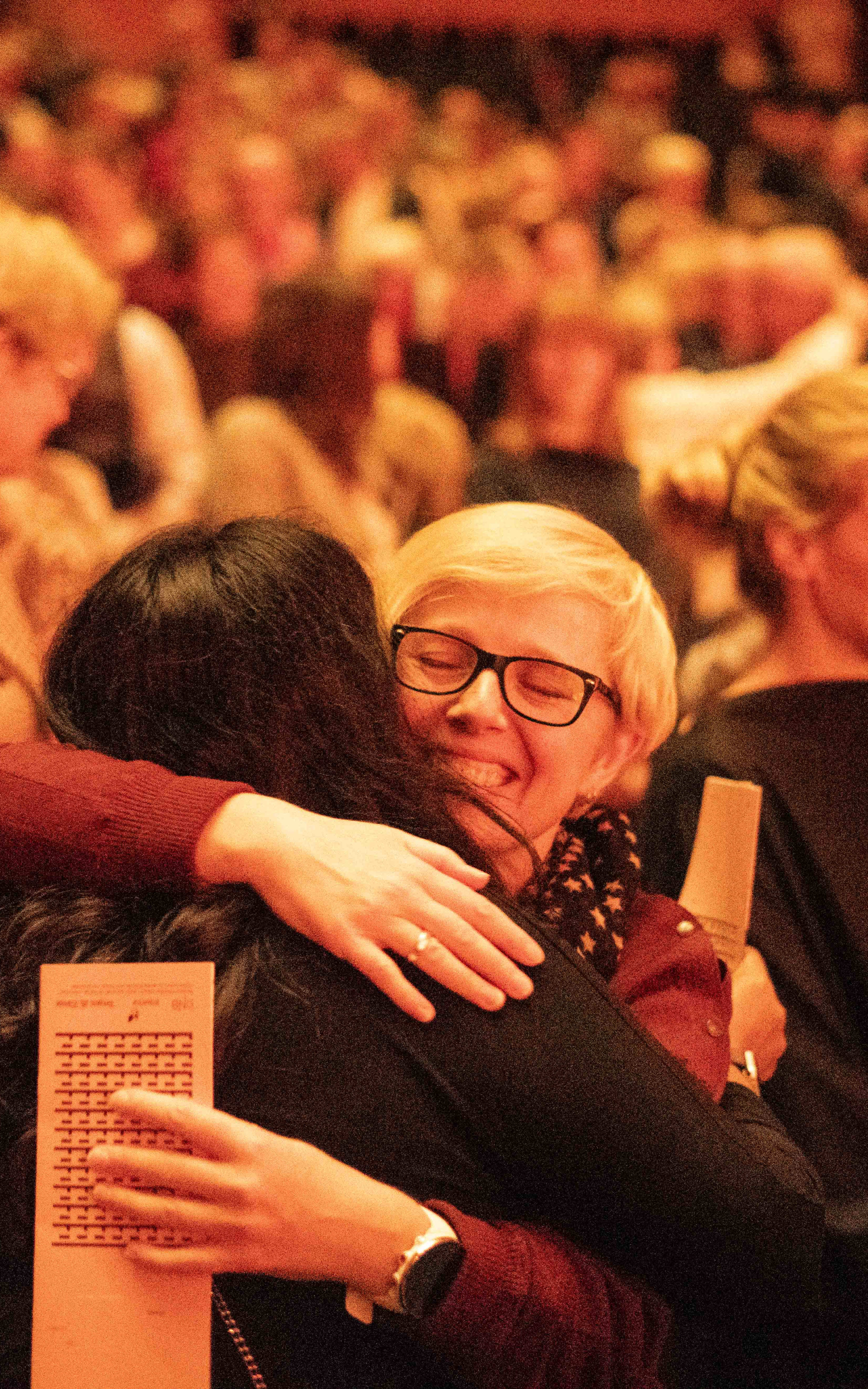 Publikum under Avslutningskonserten i 2019. Foto: Thor Br&#248;dreskift.