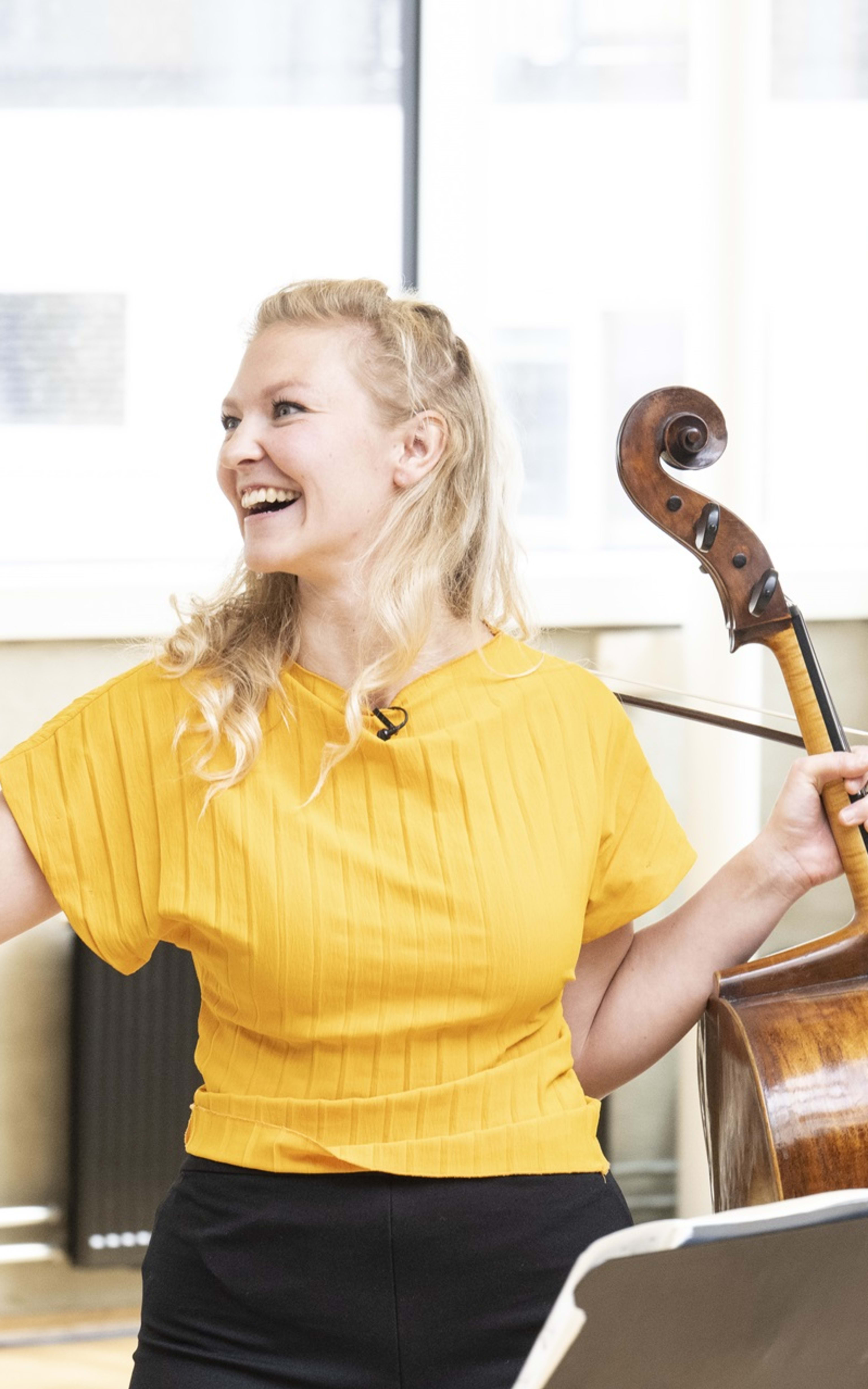 Ariane Jebsen Alvestad and Amalie Stalheim in Classical link at the 2023 Bergen International Festival. Photo: Thor Br&#248;dreskift