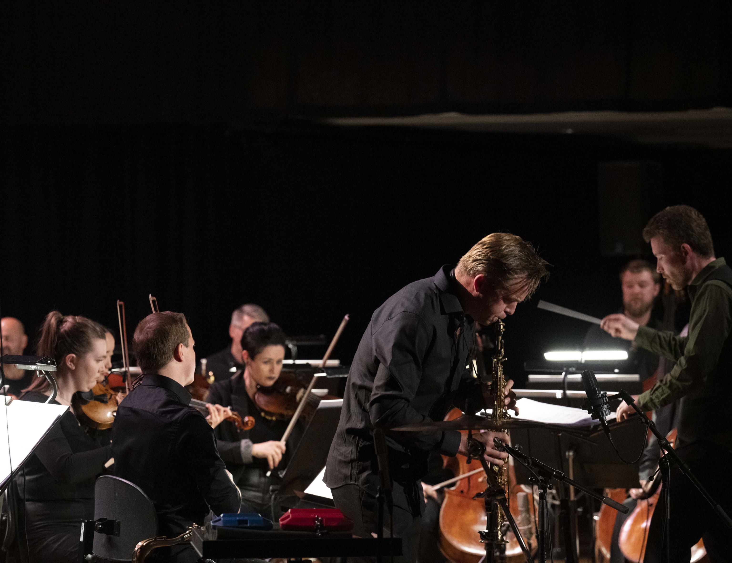 Marius Neset m/BIT20 Ensemble. Foto: Thor Brødreskift