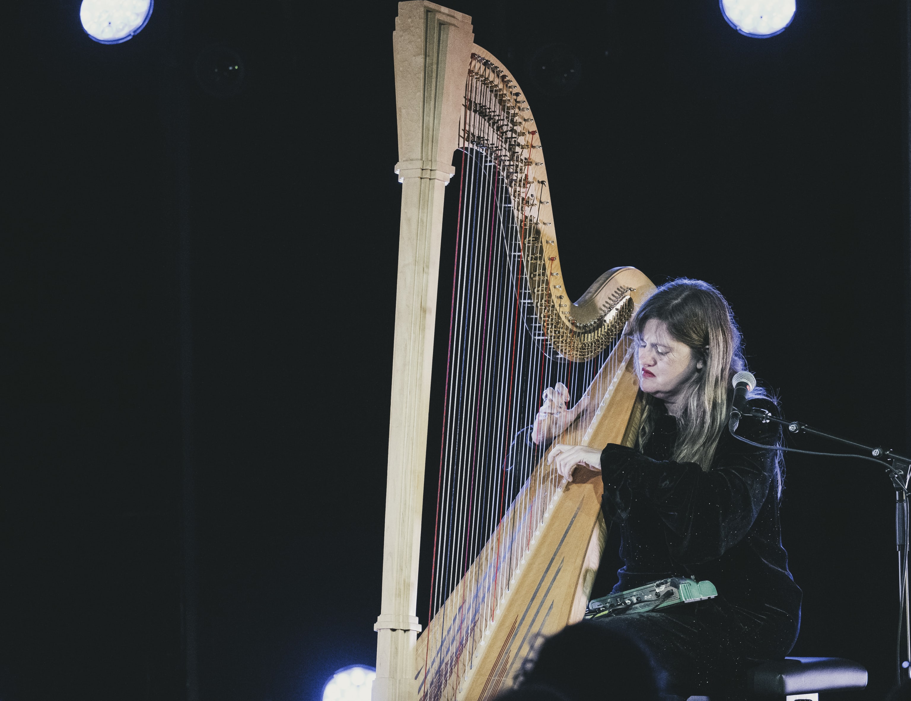 Mary Lattimore. Foto: Thor Brødreskift