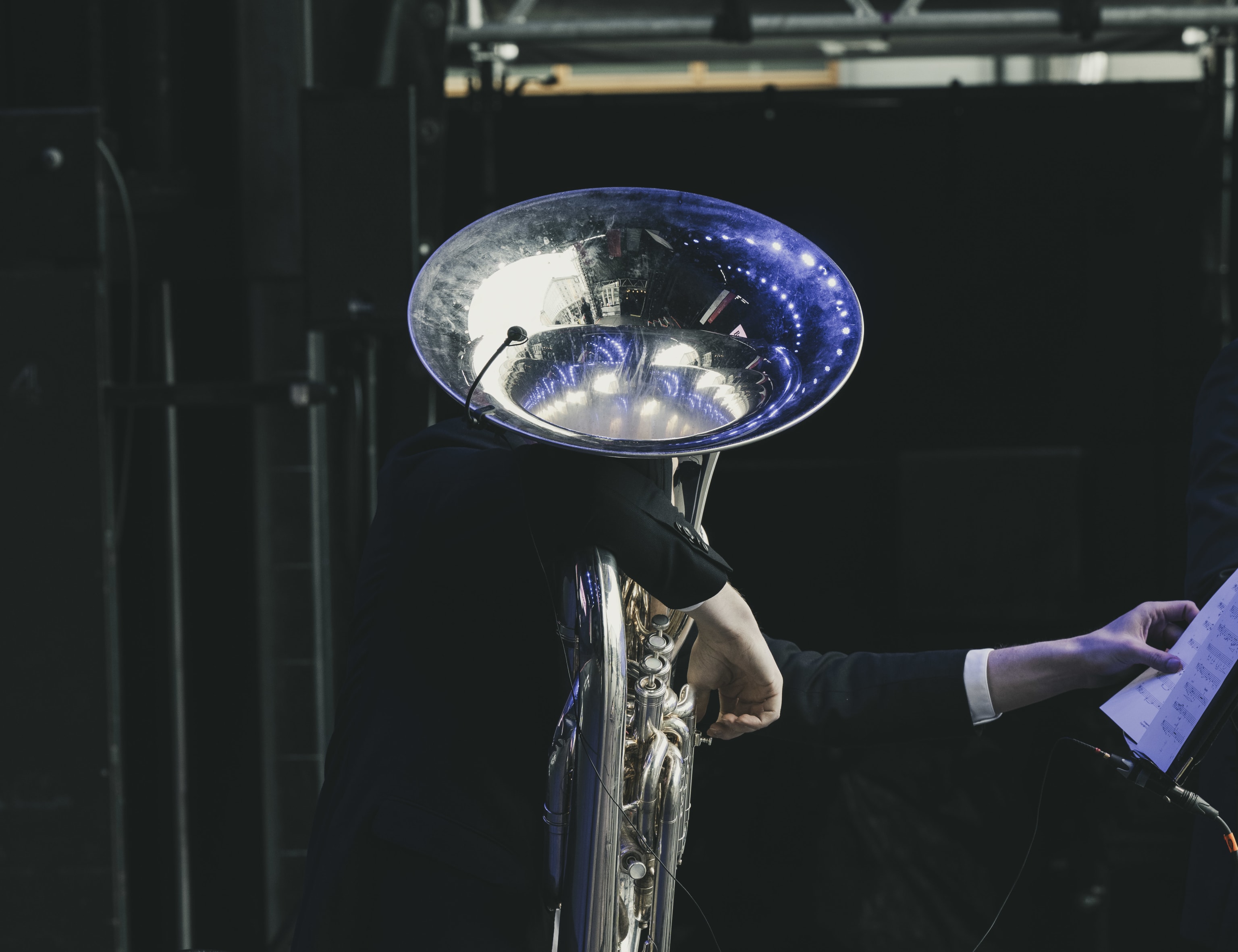 BrassUnit på Festallmenningen. Foto: Thor Brødreskift