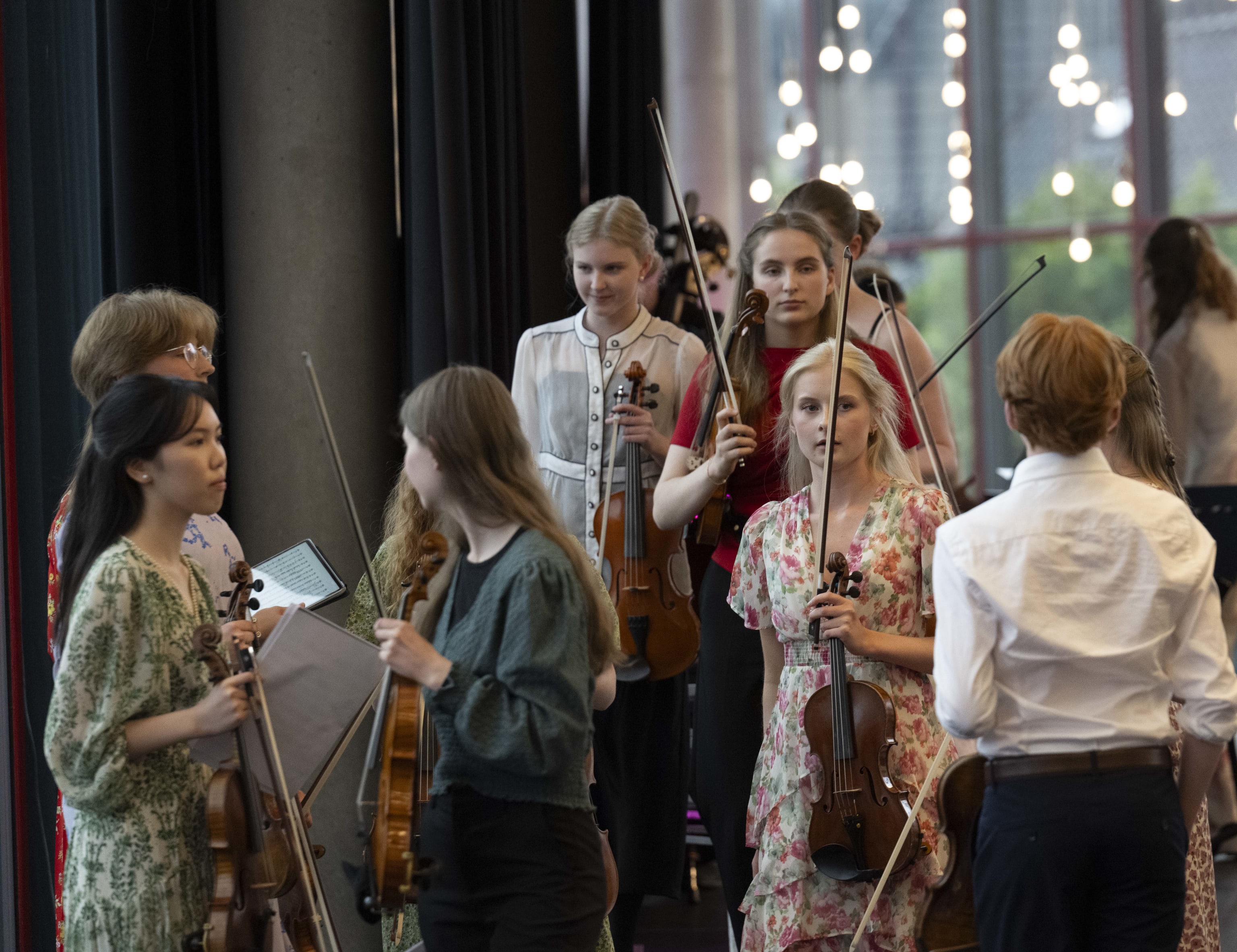 Camerata Bergen m Leif Ove Andsnes. Foto: Thor Brødreskift