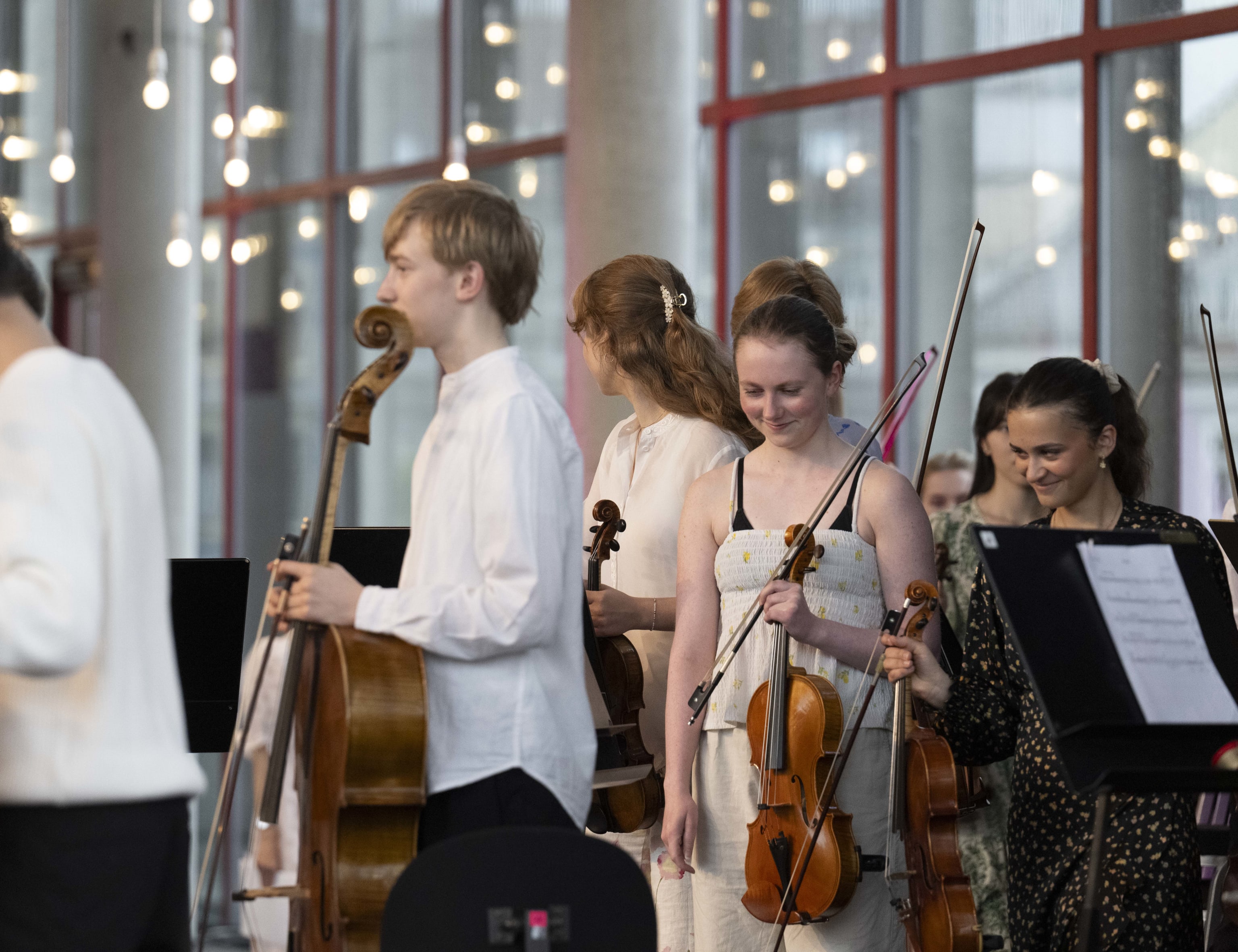 Camerata Bergen m Leif Ove Andsnes. Foto: Thor Brødreskift