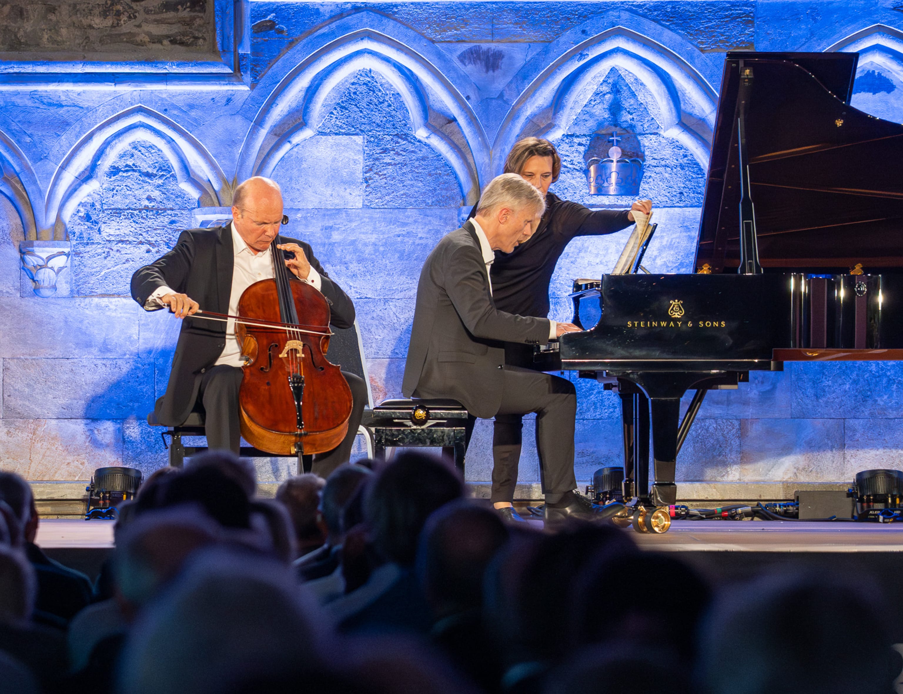 Truls Mørk & Håvard Gimse. Foto: Helene Myksvoll