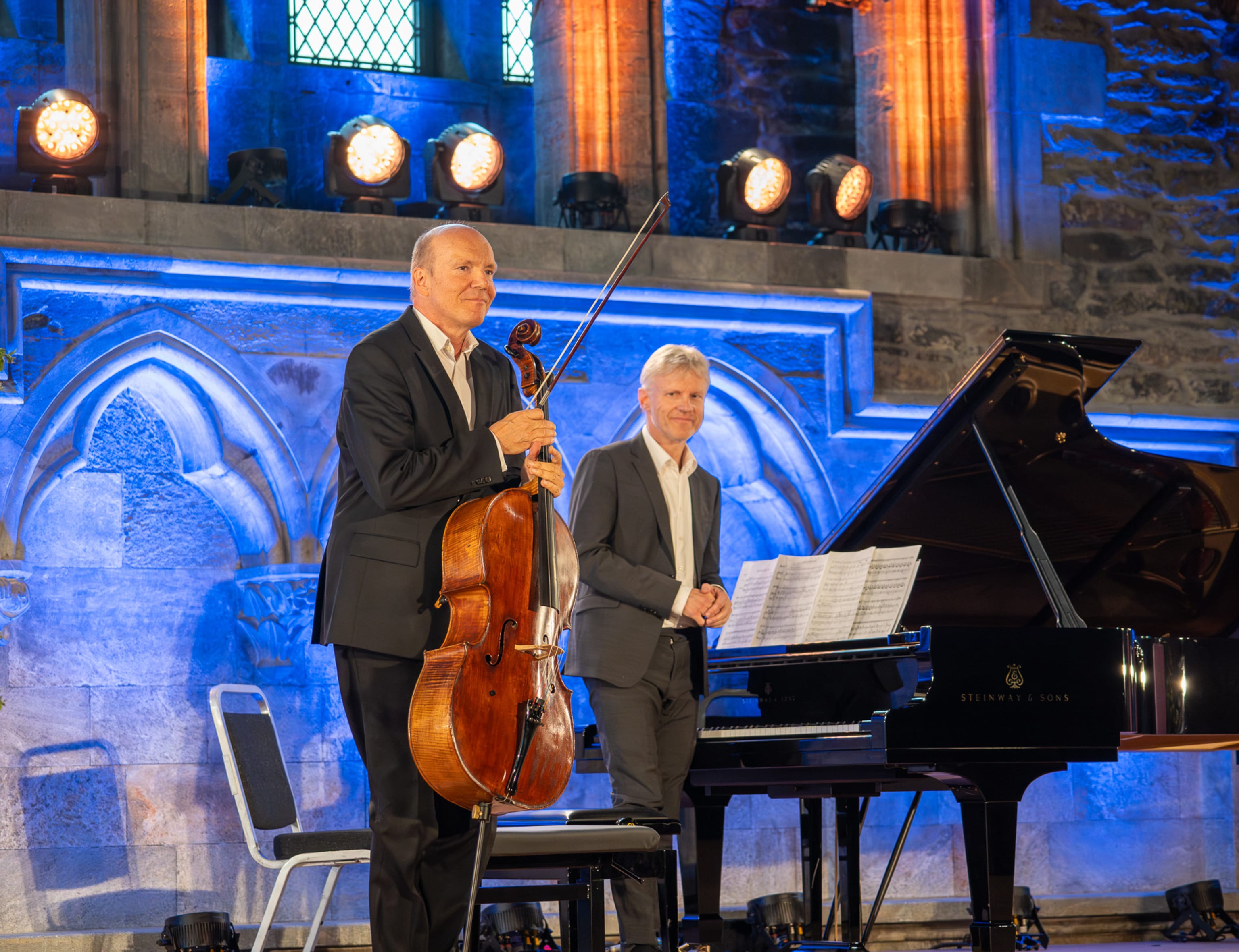 Truls Mørk & Håvard Gimse. Foto: Helene Myksvoll