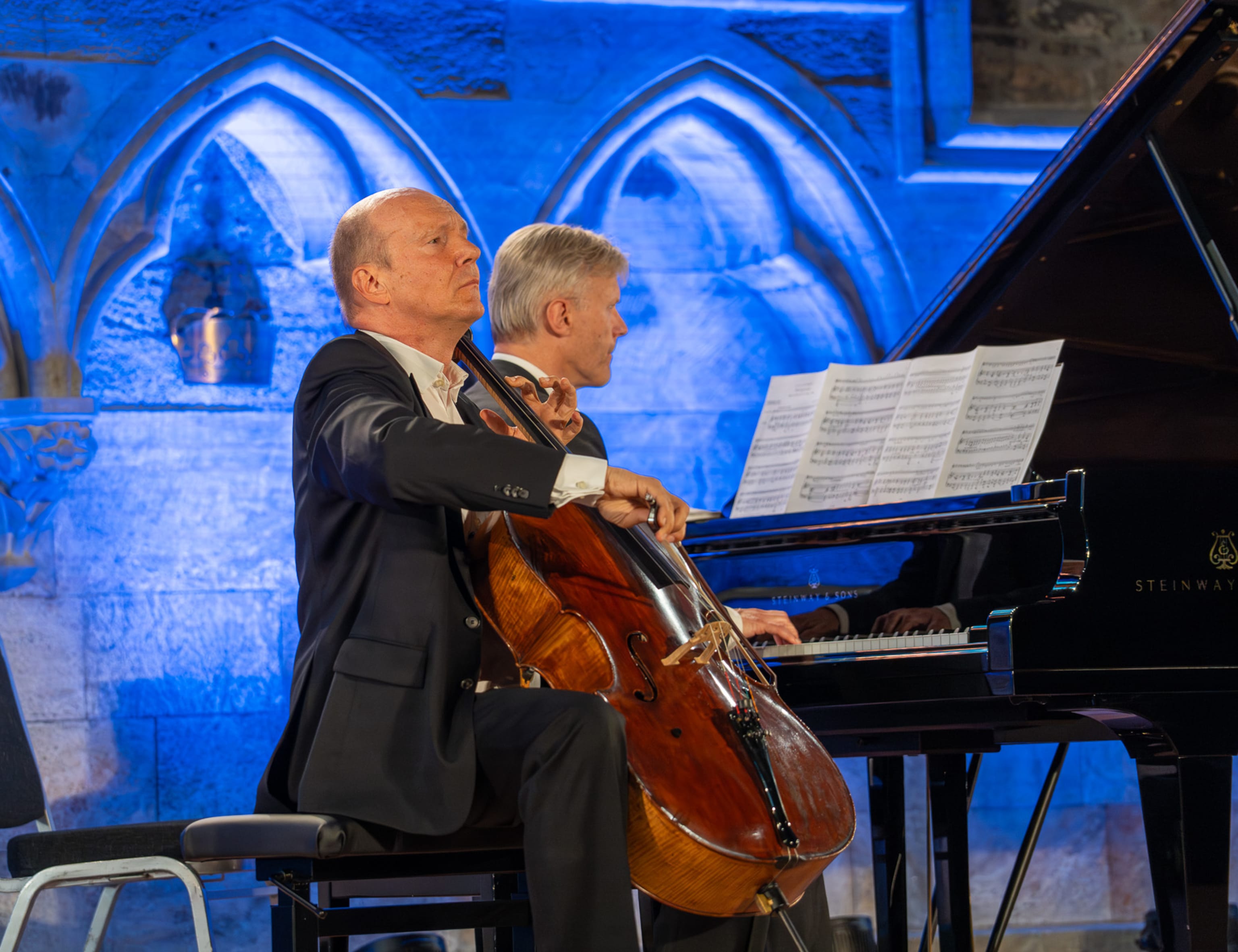 Truls Mørk & Håvard Gimse. Foto: Helene Myksvoll