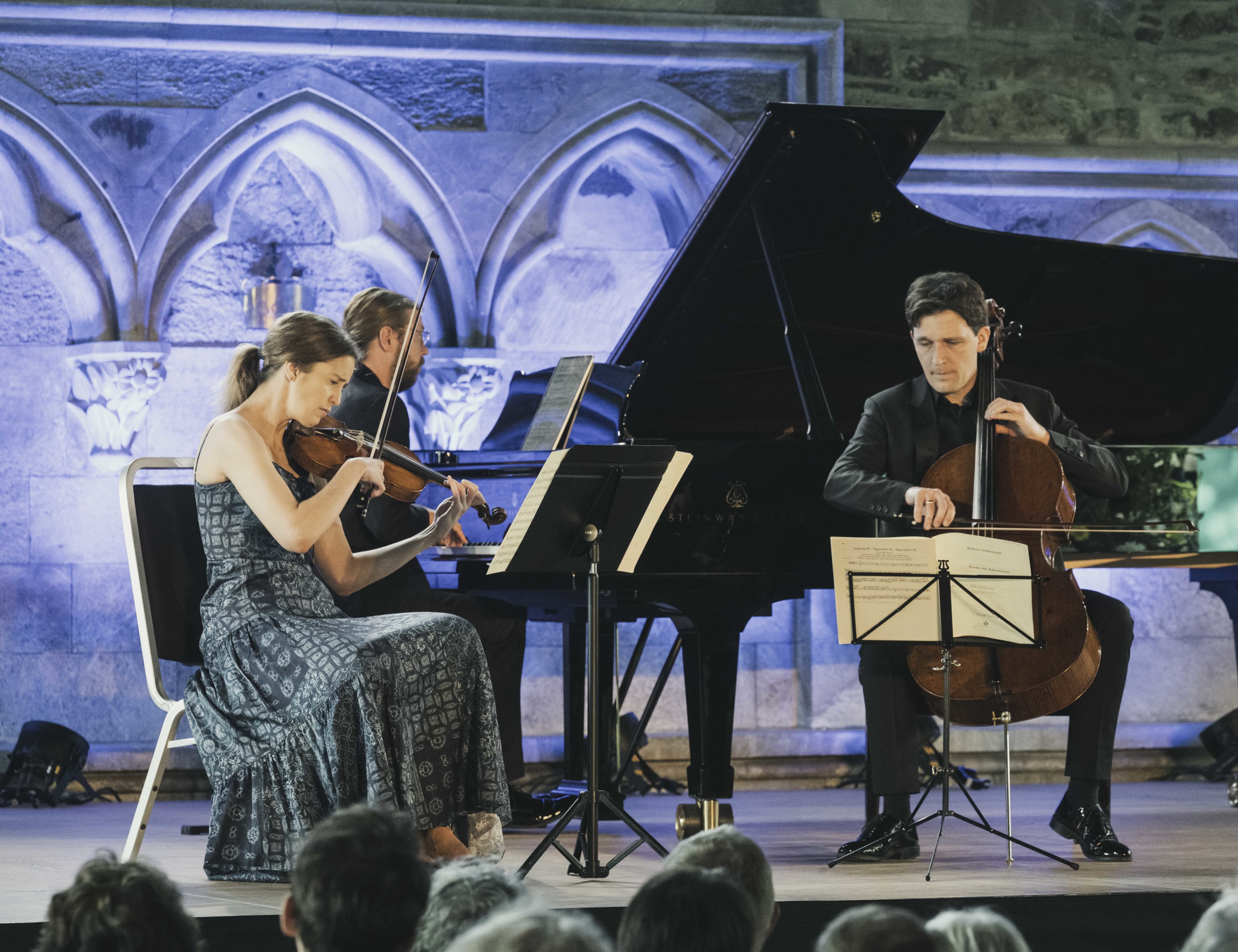 Vilde Frang m/Maximilian Hornung & Denis Kozhukhin. Foto: Thor Brødreskift