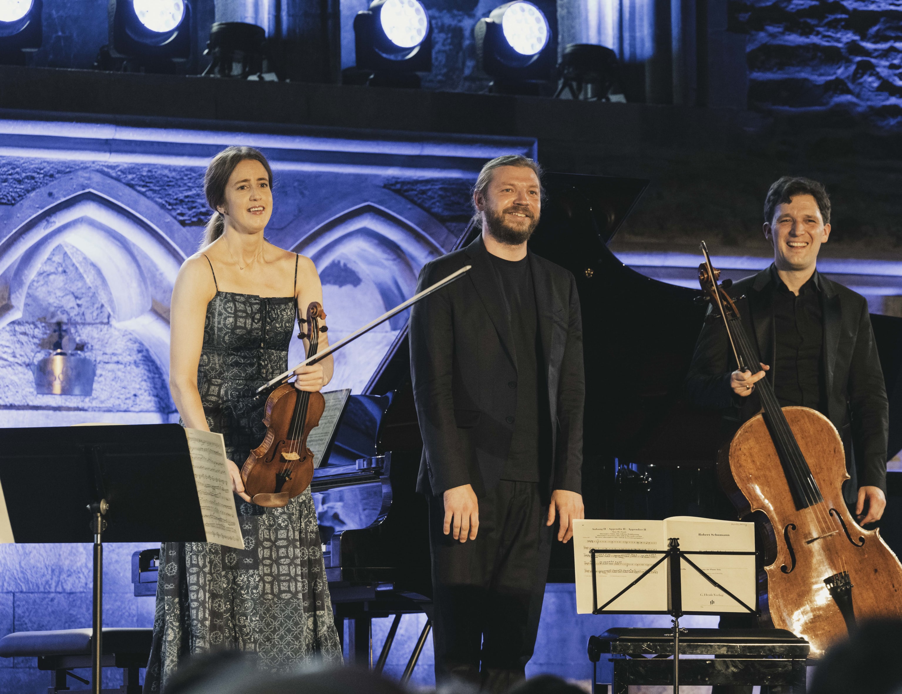 Vilde Frang m/Maximilian Hornung & Denis Kozhukhin. Foto: Thor Brødreskift