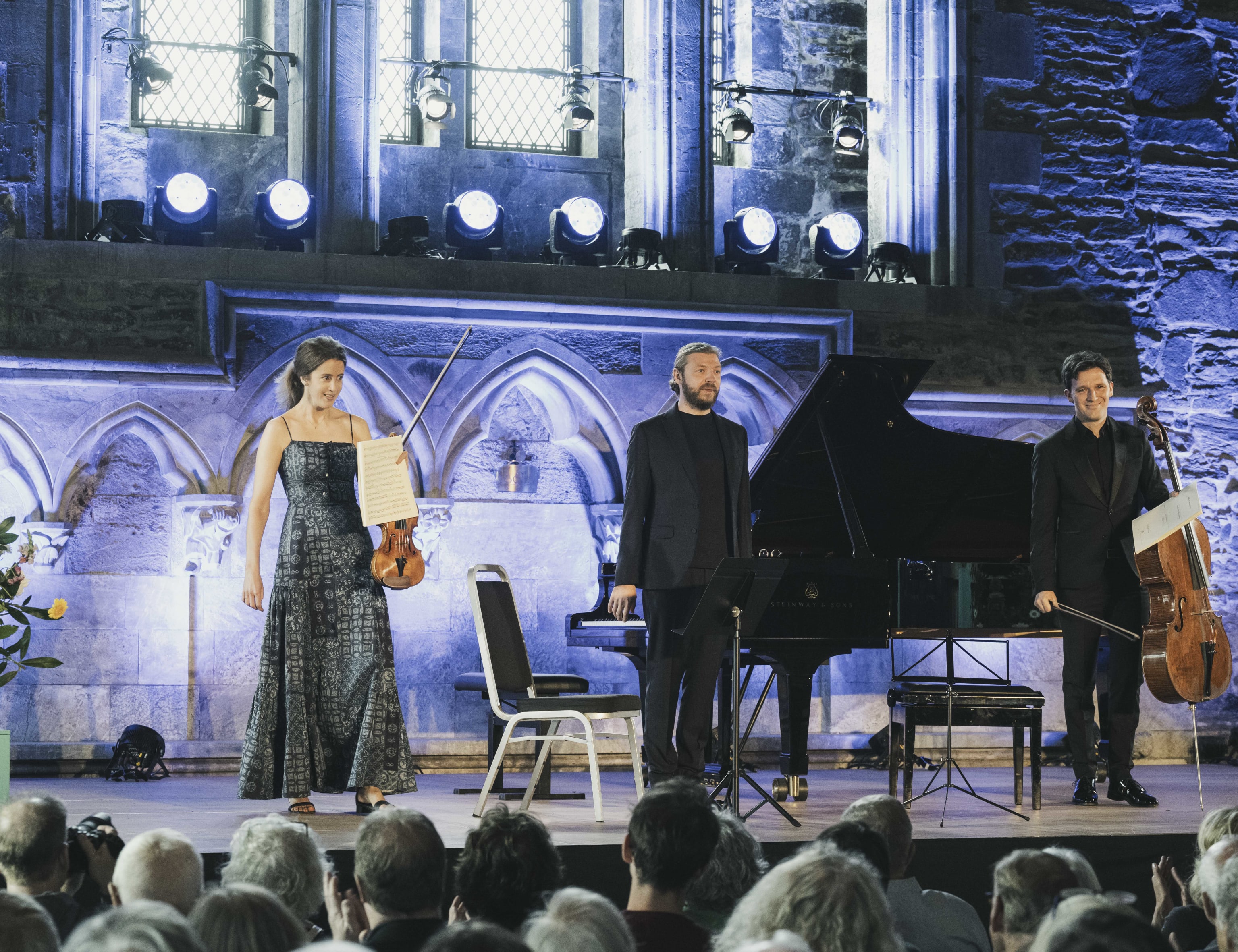 Vilde Frang m/Maximilian Hornung & Denis Kozhukhin. Foto: Thor Brødreskift