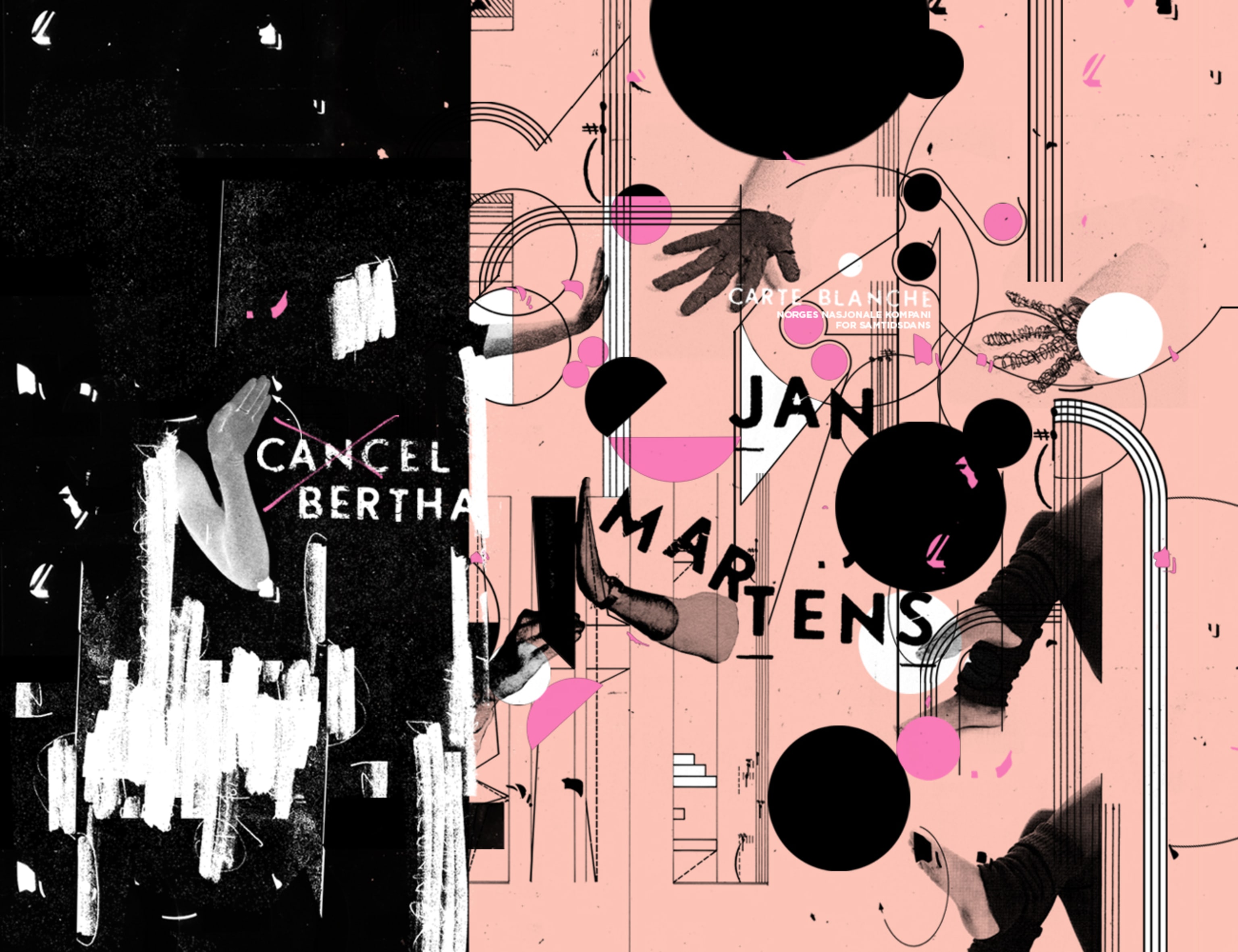 CANCEL BERTHA. Collage: Luke Drozd