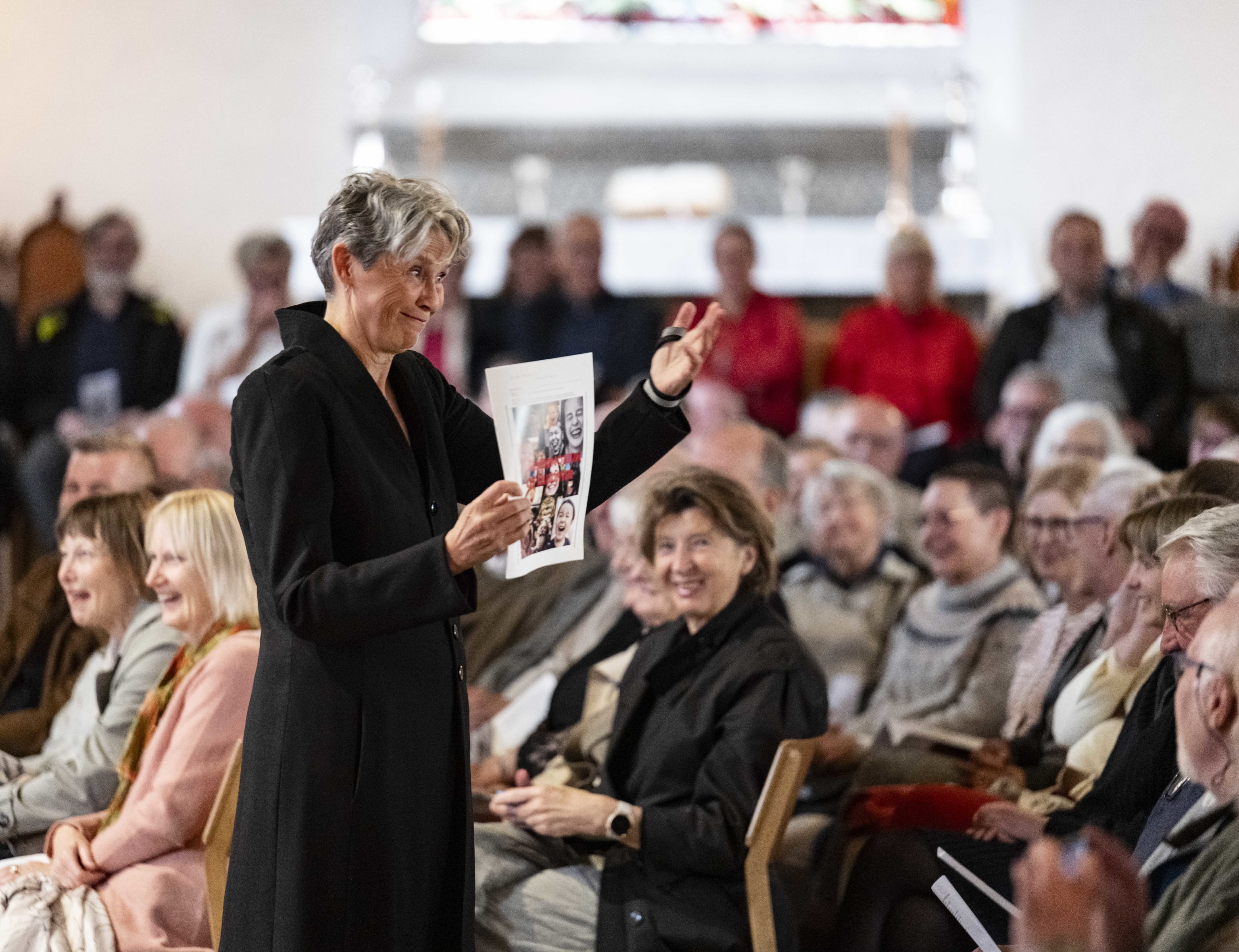 Det Norske Solistkor m/Grete Pedersen. Foto: Thor Brødreskift