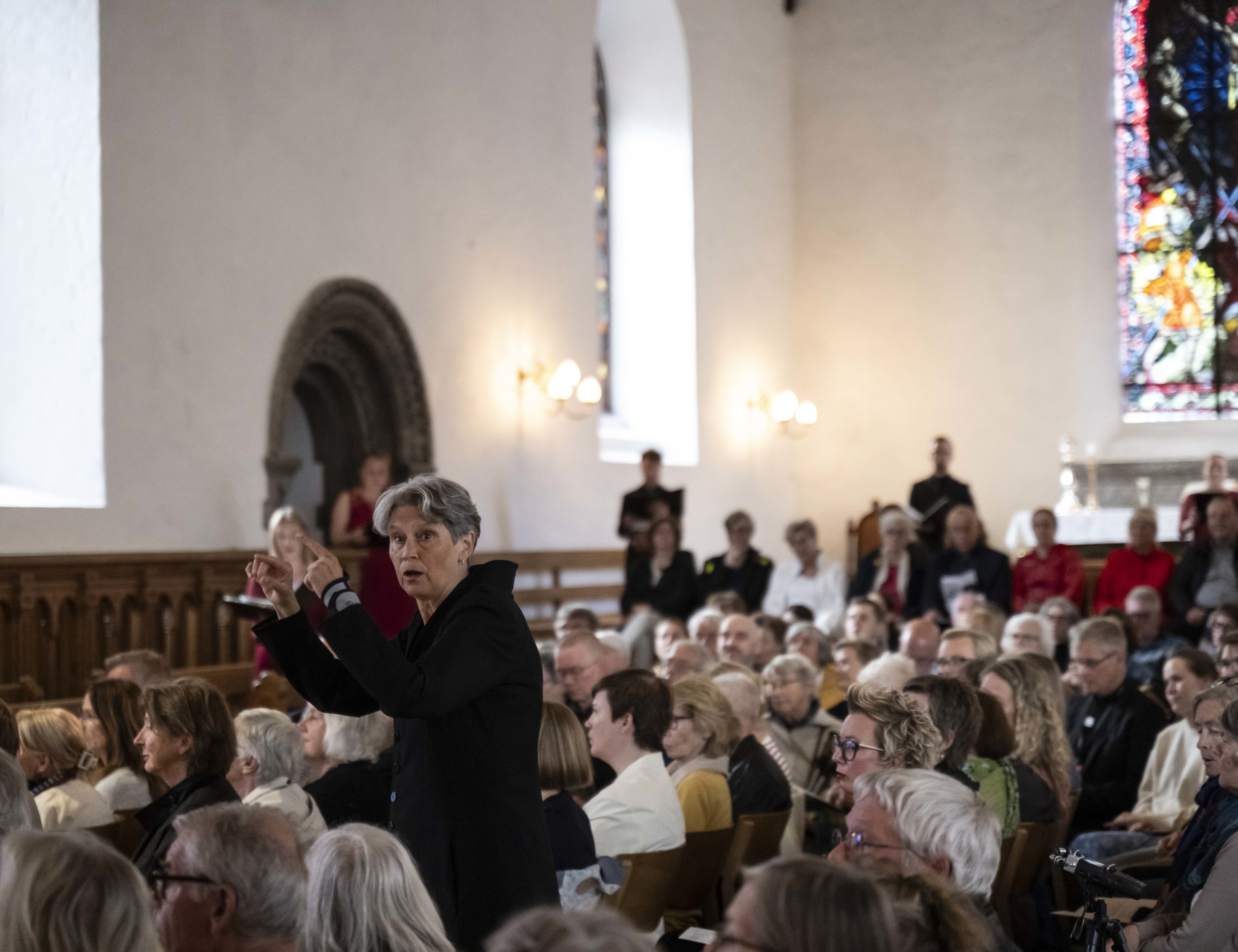 Det Norske Solistkor m/Grete Pedersen. Foto: Thor Brødreskift