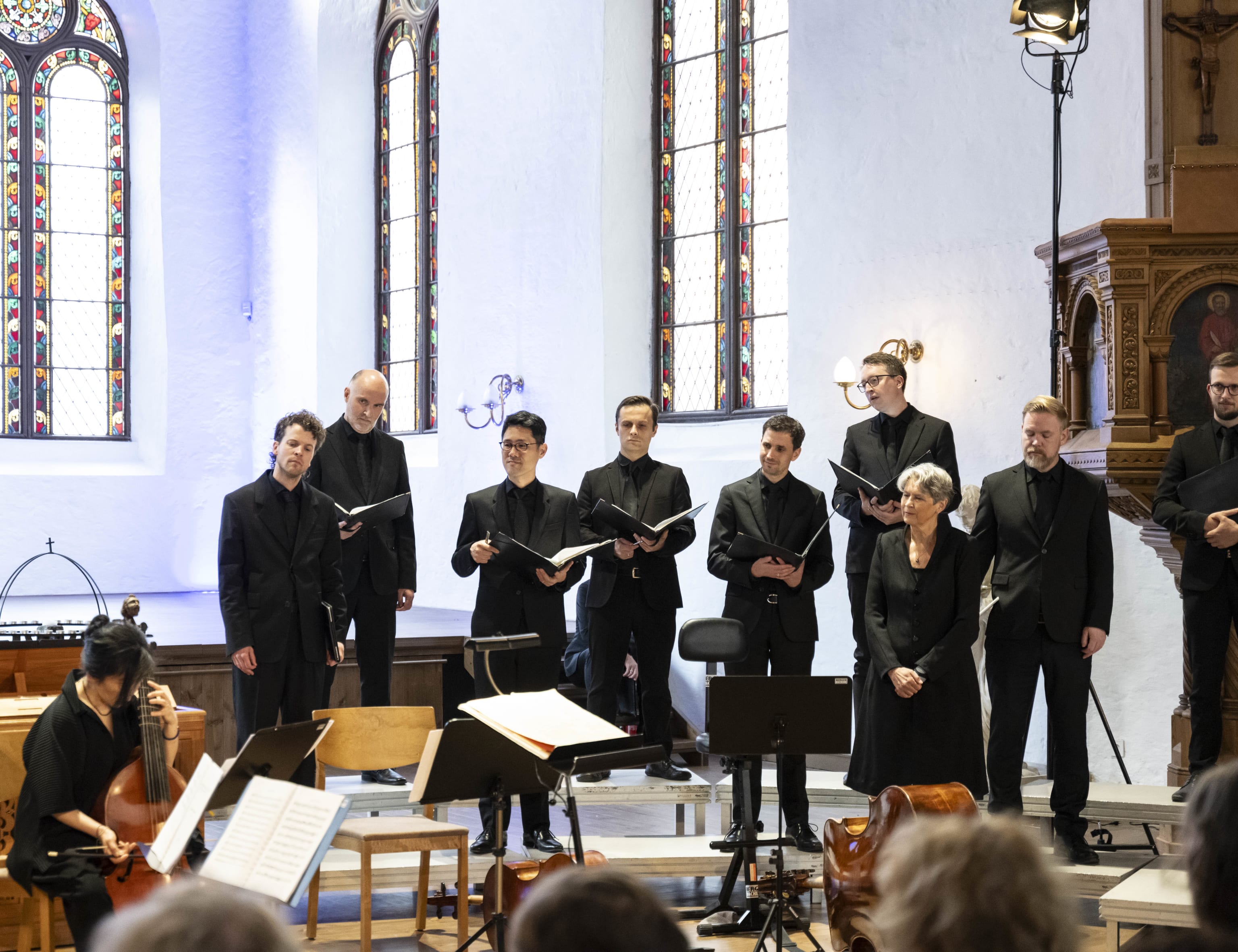 Det Norske Solistkor m/Grete Pedersen. Foto: Thor Brødreskift