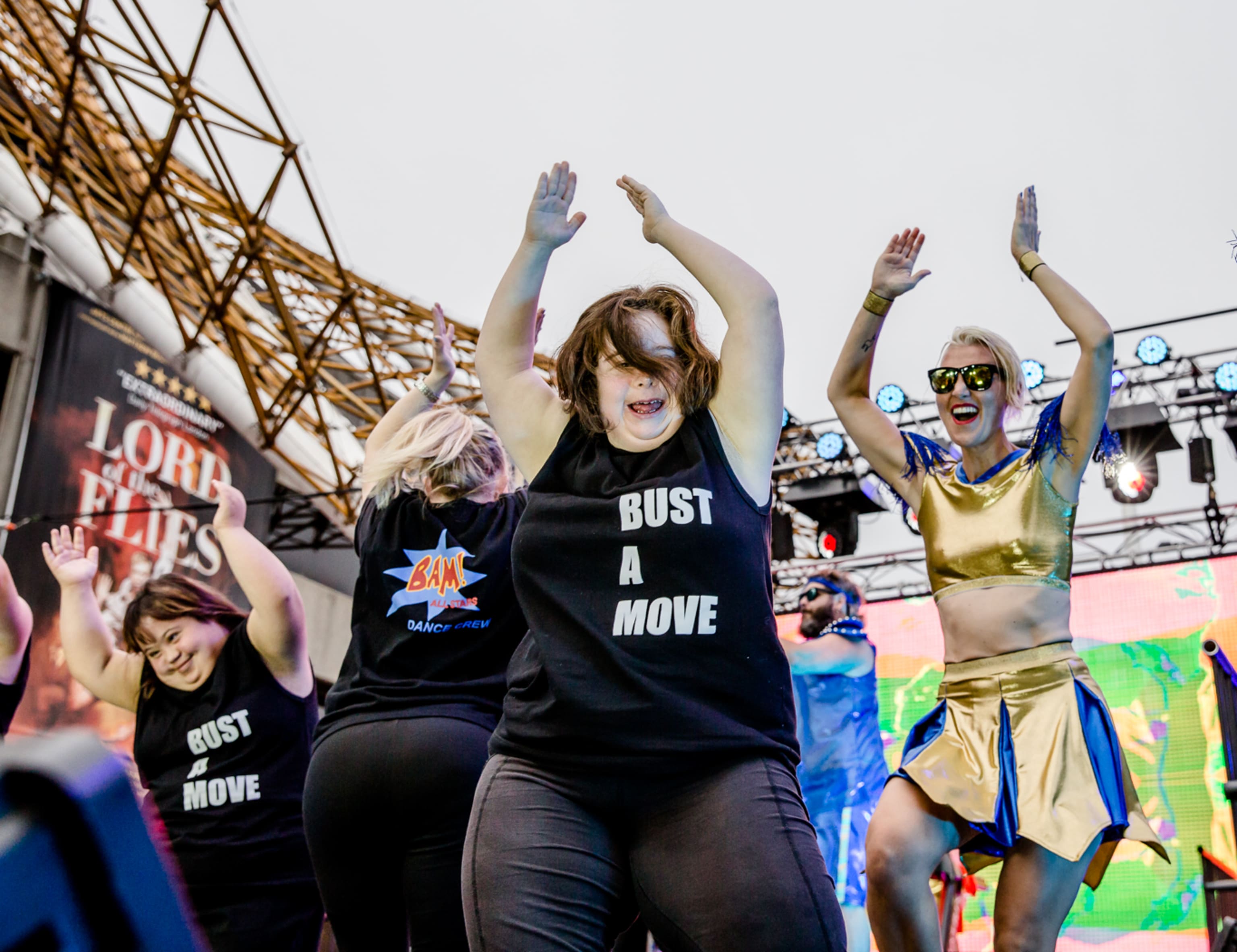 Fun Run av All The Queens Men. Arts Centre Melbourne, 2017. Foto: Bryony Jackson
