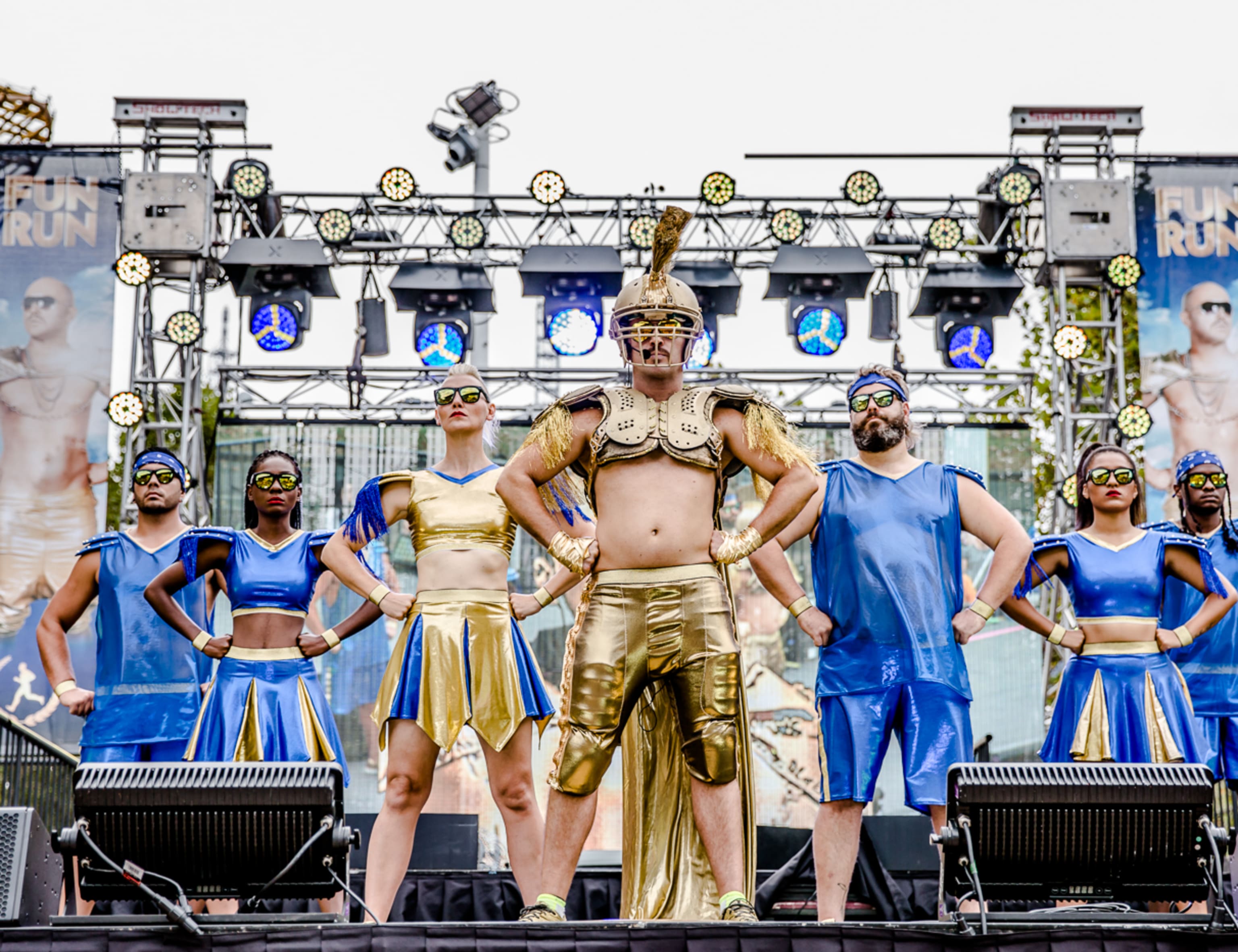 Fun Run av All The Queens Men. Arts Centre Melbourne 2017. Foto: Bryony Jackson